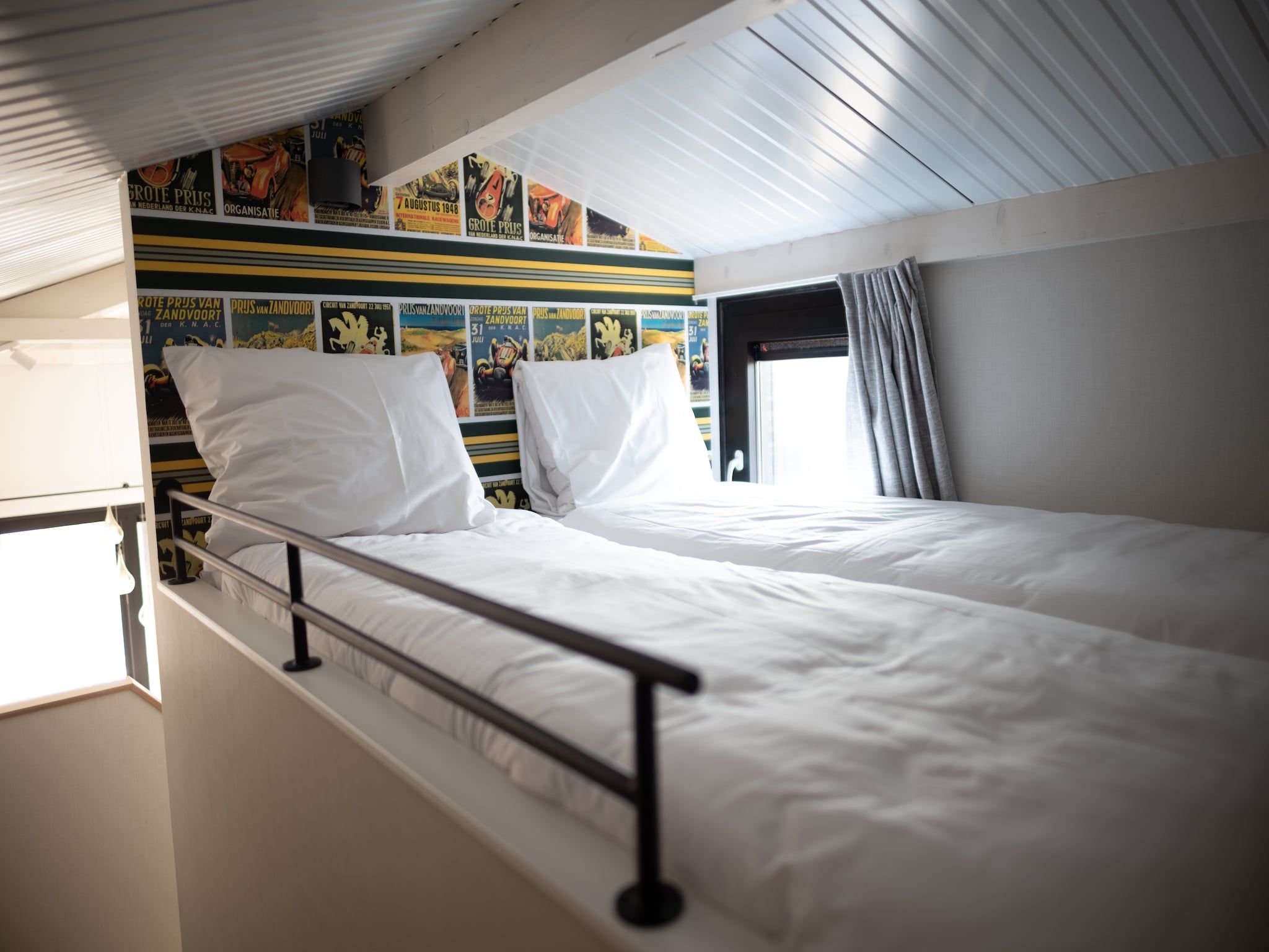 Een slaapkamer van Sea Lodges Zandvoort 3 in Zandvoort