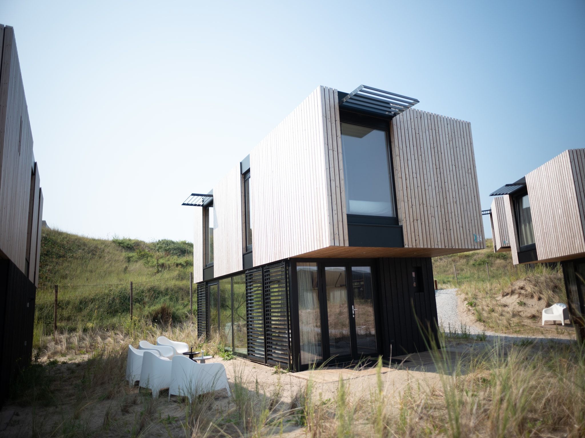 De buitenkant van Sea Lodges Zandvoort 9 in Zandvoort