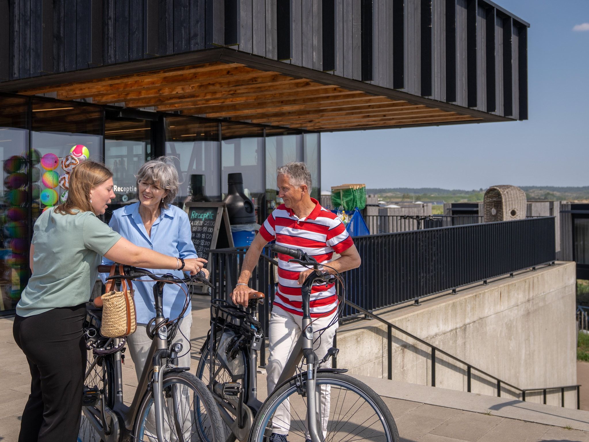 Parkfaciliteiten bij Sea Lodges Zandvoort 9 in Zandvoort
