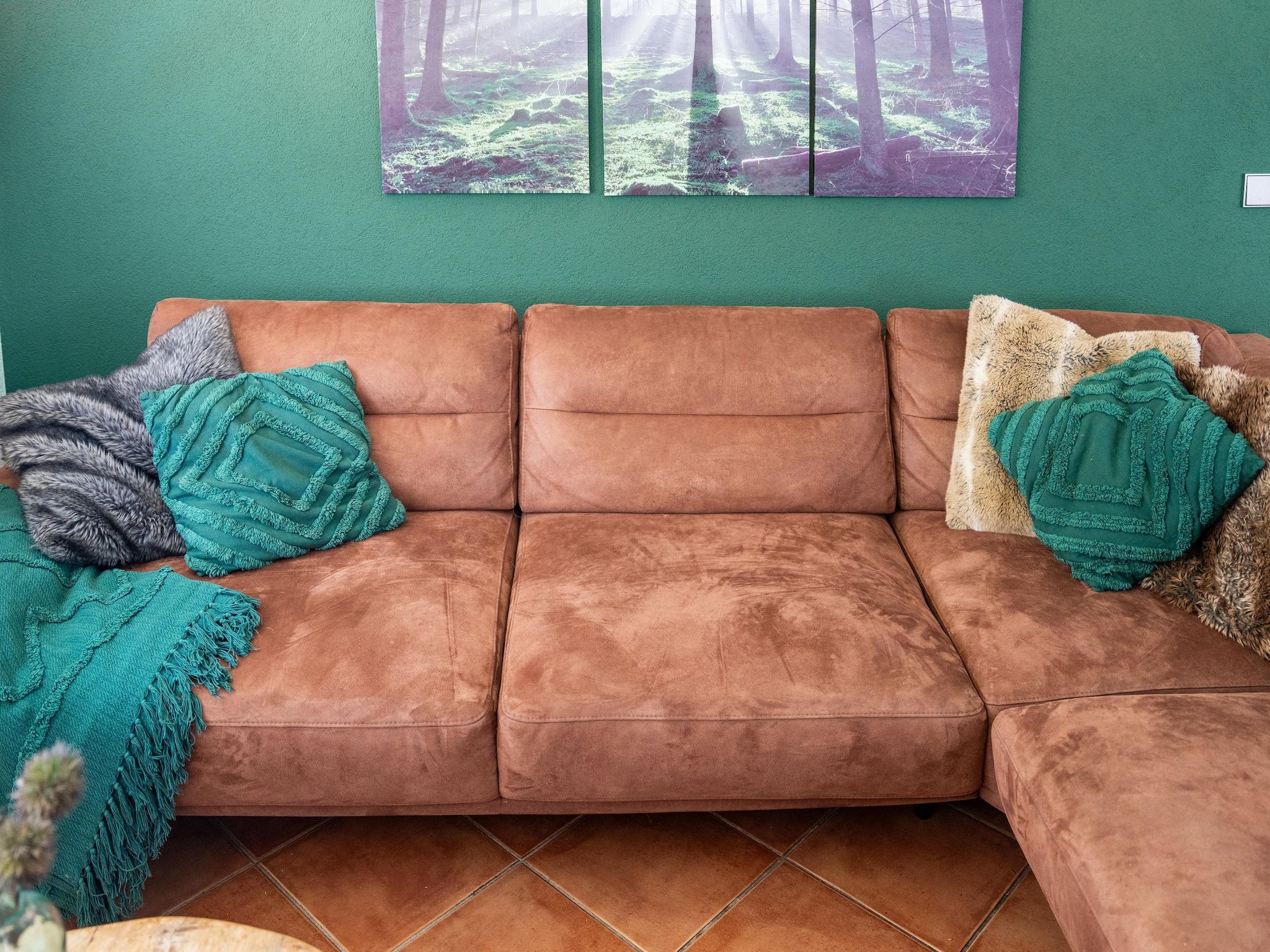 De woonkamer van 't Voortsche Boshuys in Voorthuizen