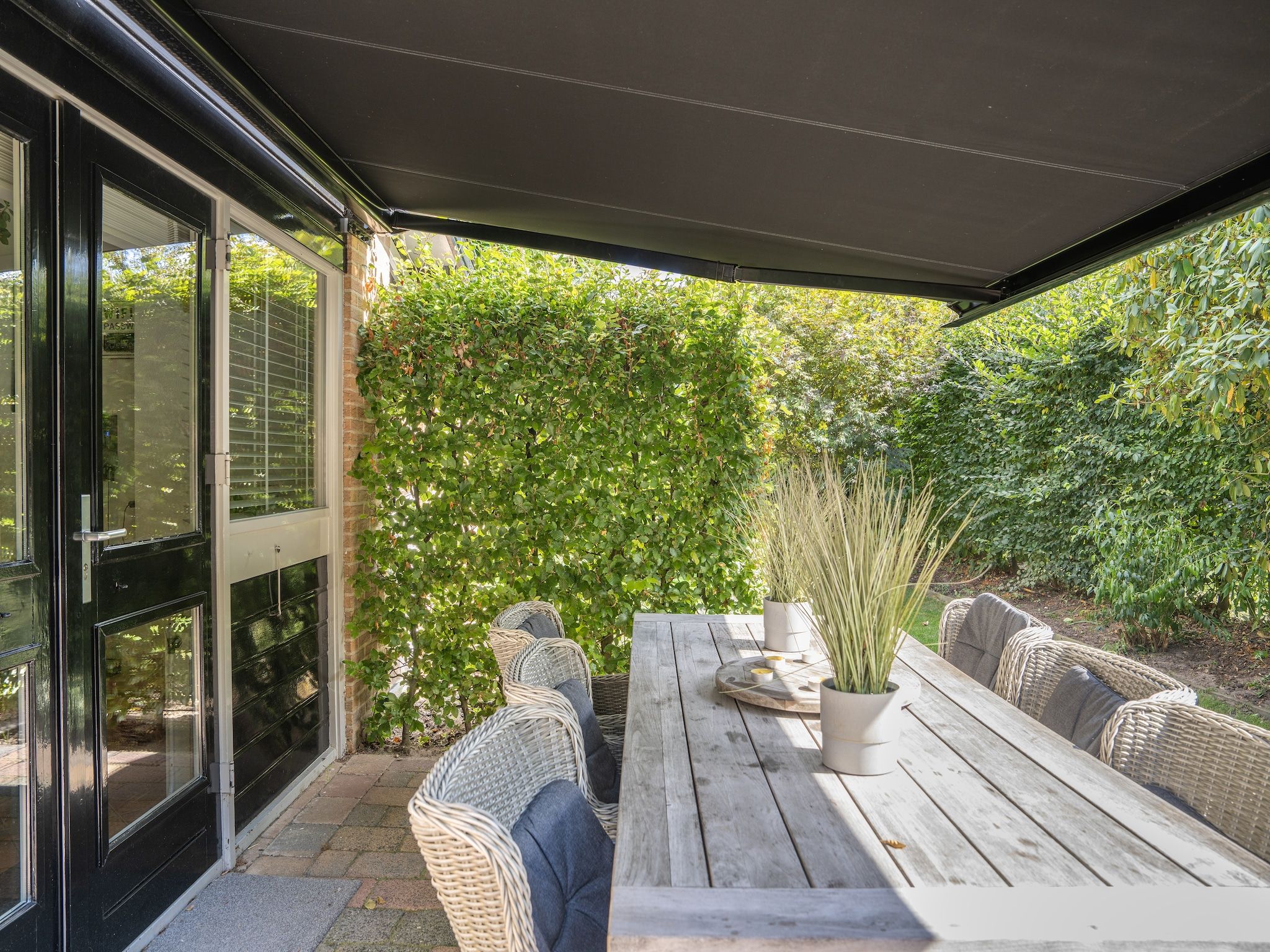 Het terras van 't Voortsche Boshuys in Voorthuizen