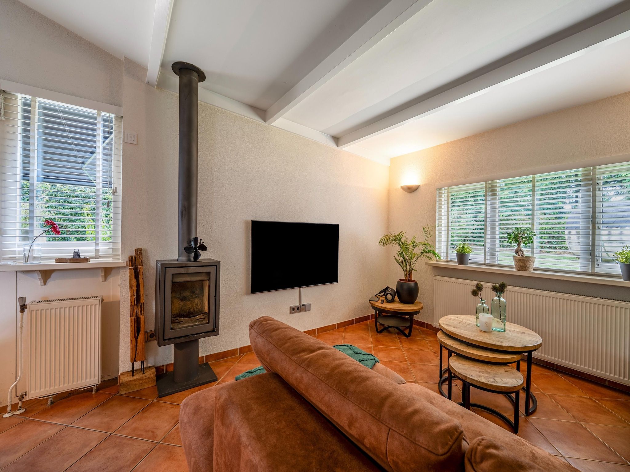 De eetkamer van 't Voortsche Boshuys in Voorthuizen