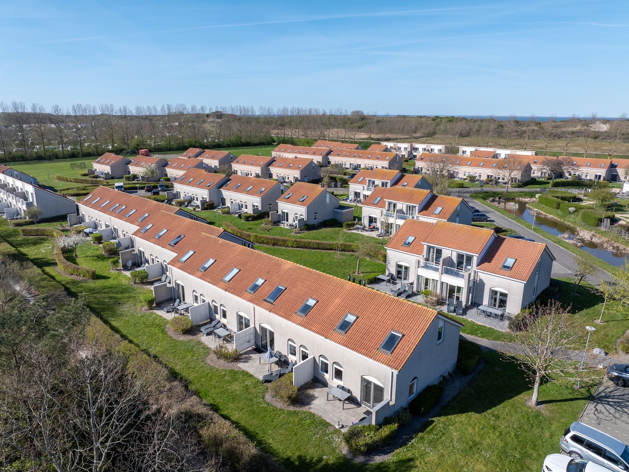 De omgeving van Vakantiepark de Soeten Haert 18 in Renesse