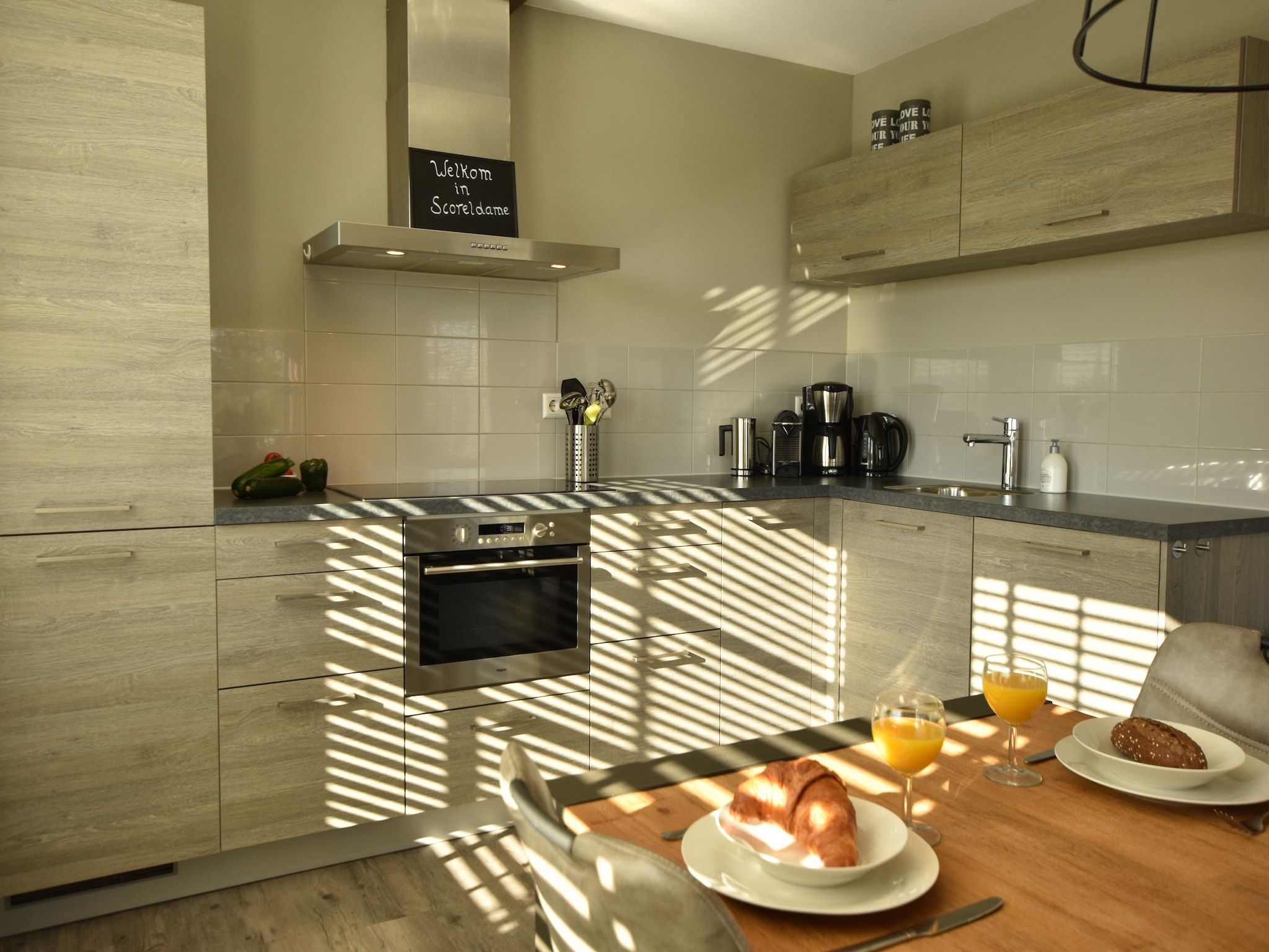 De keuken van Scoreldame XL in Schoorldam