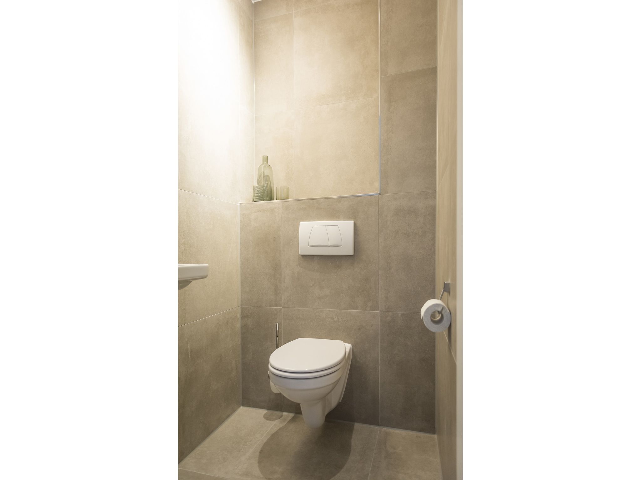 De badkamer van Bouwlust G13 in De Cocksdorp Texel