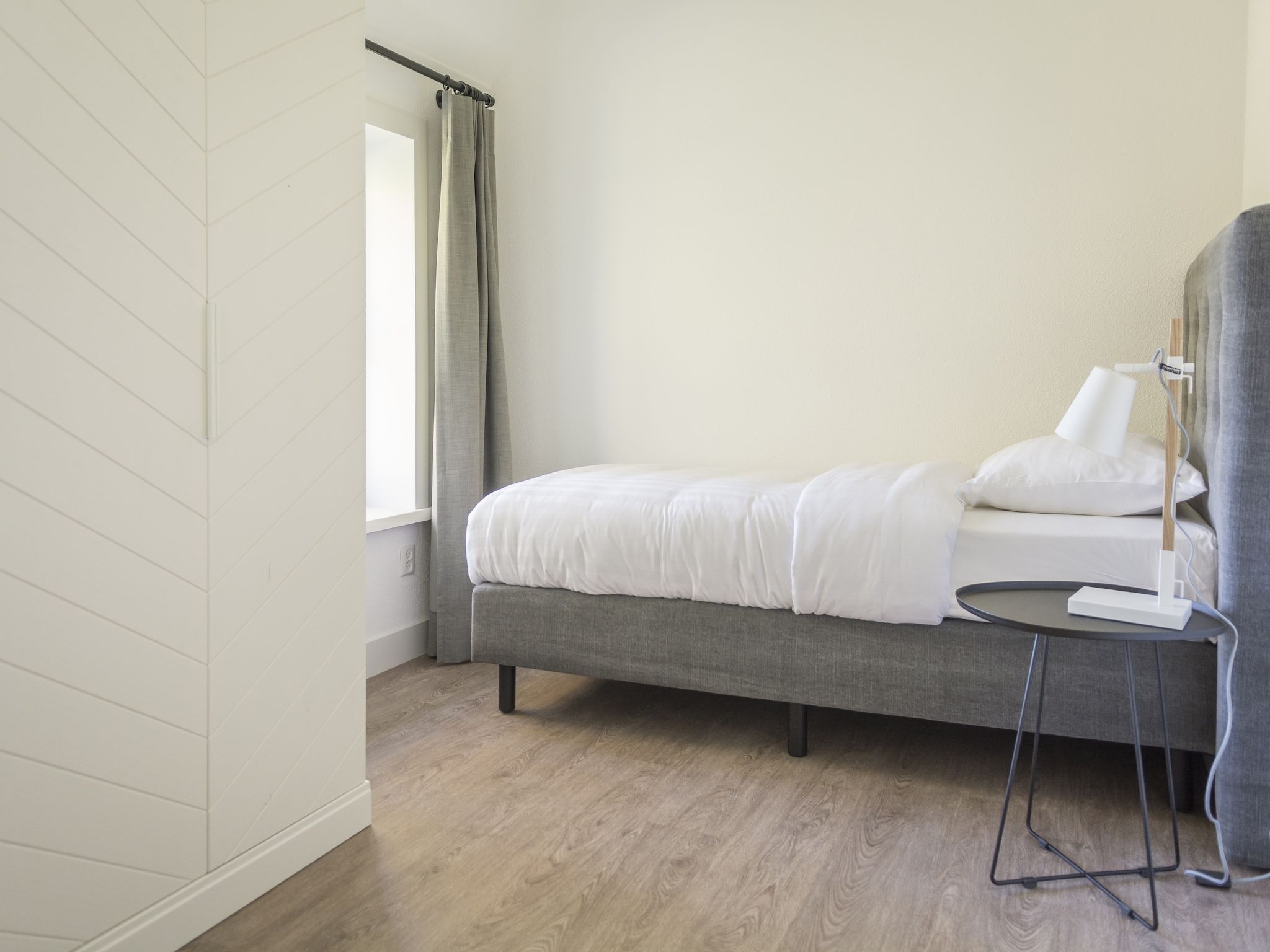 Een slaapkamer van Bouwlust G13 in De Cocksdorp Texel