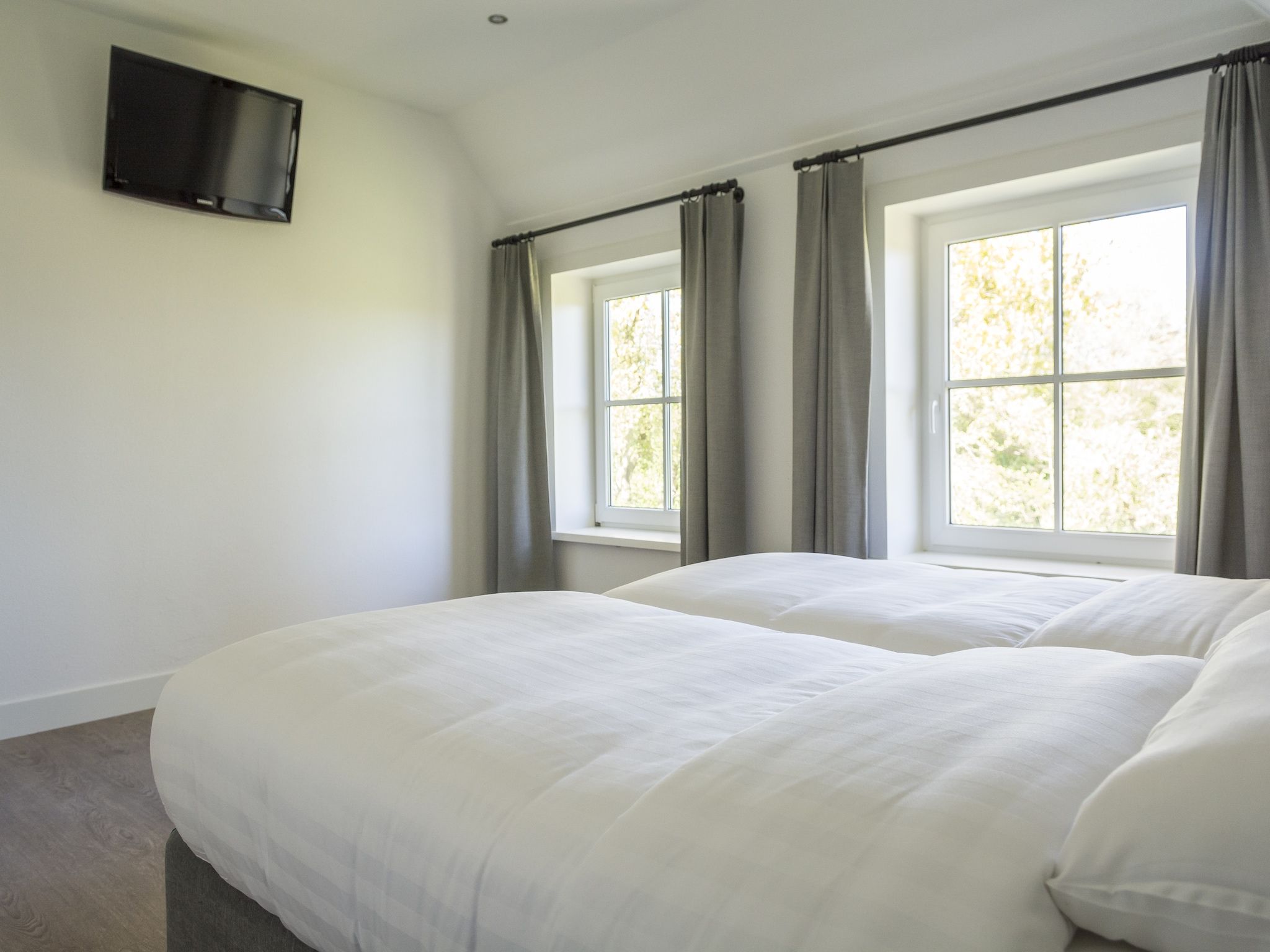 Een slaapkamer van Bouwlust G13 in De Cocksdorp Texel