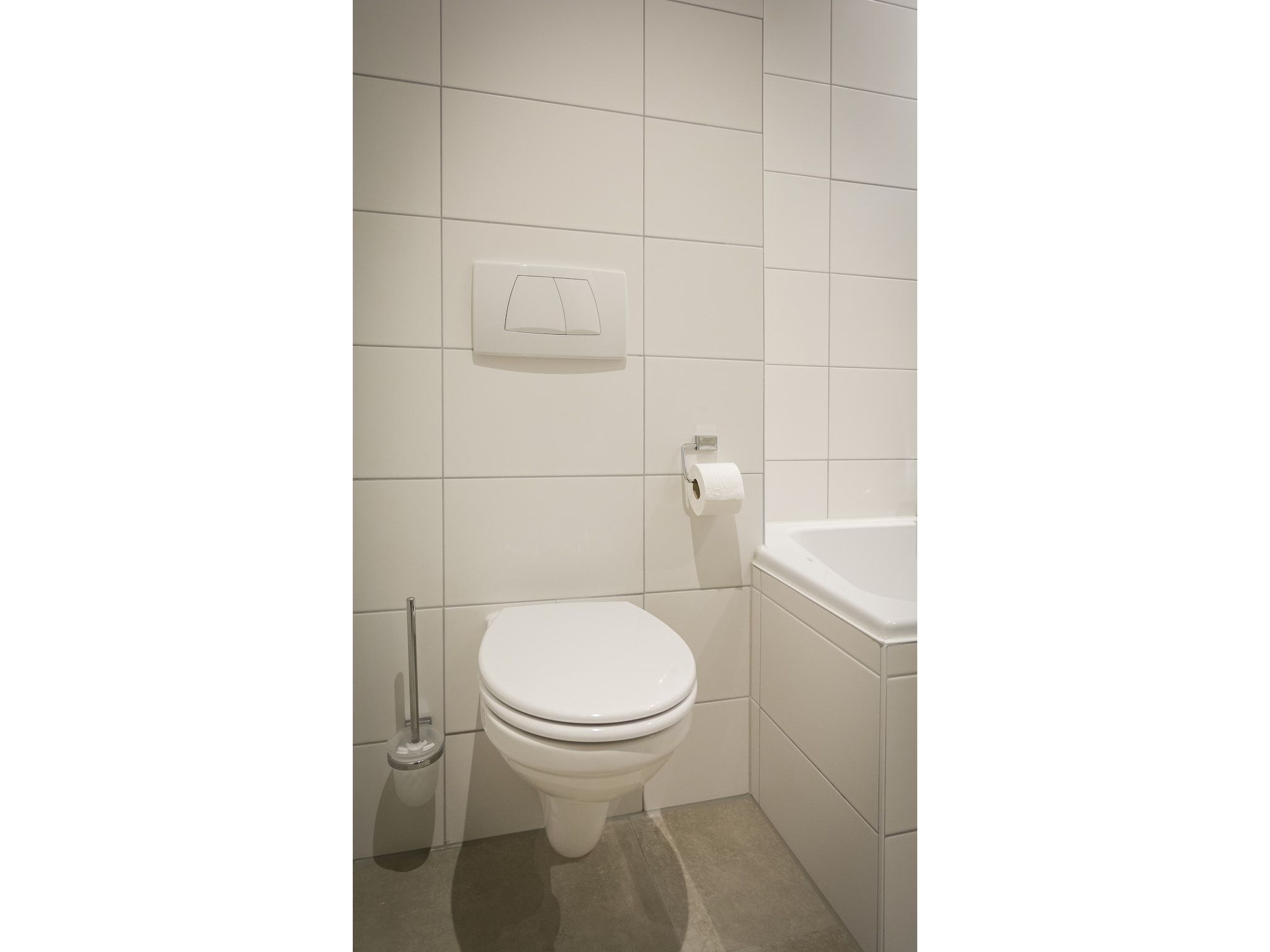 De badkamer van Bouwlust G13 in De Cocksdorp Texel