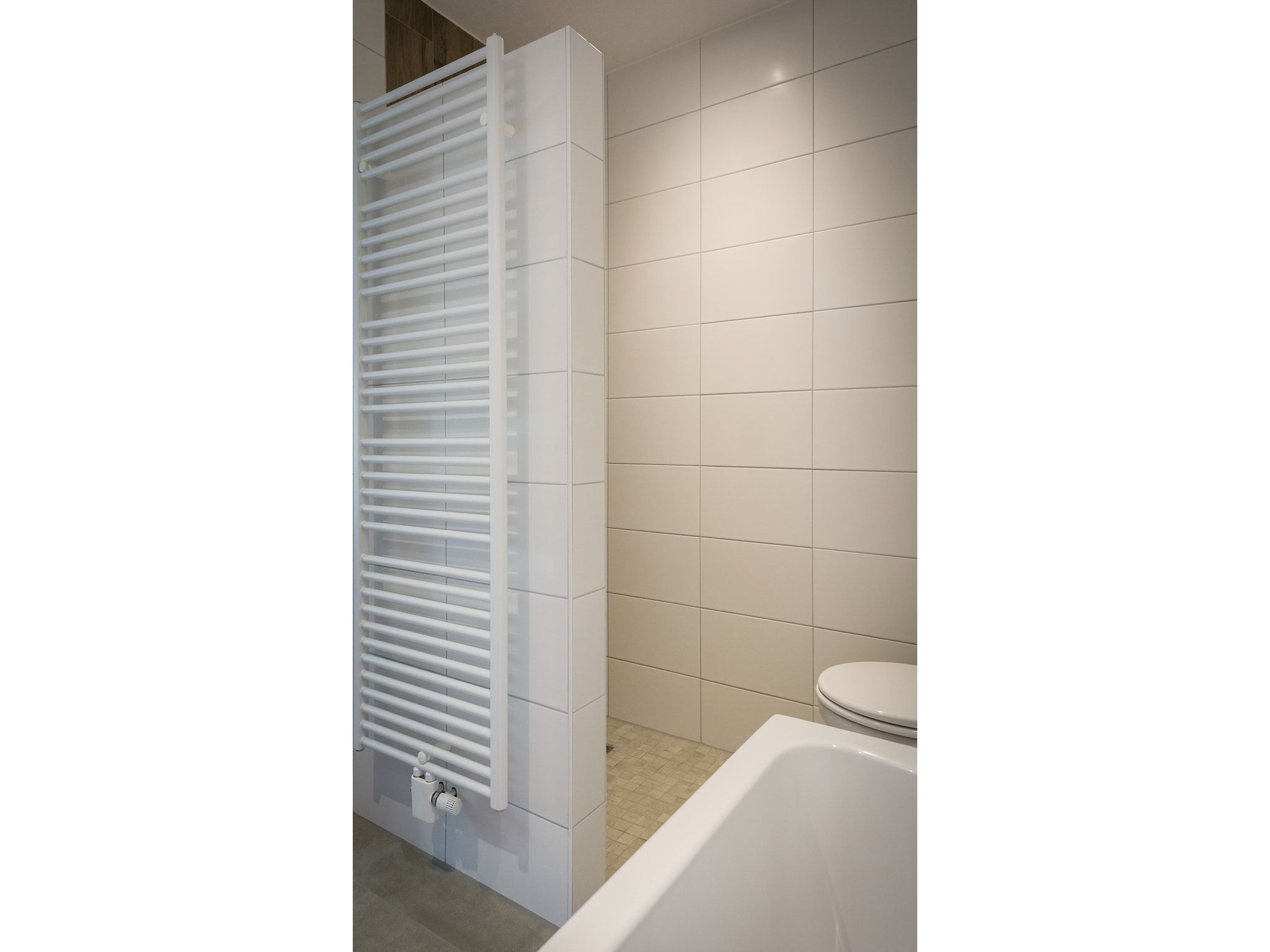 De badkamer van Bouwlust G13 in De Cocksdorp Texel