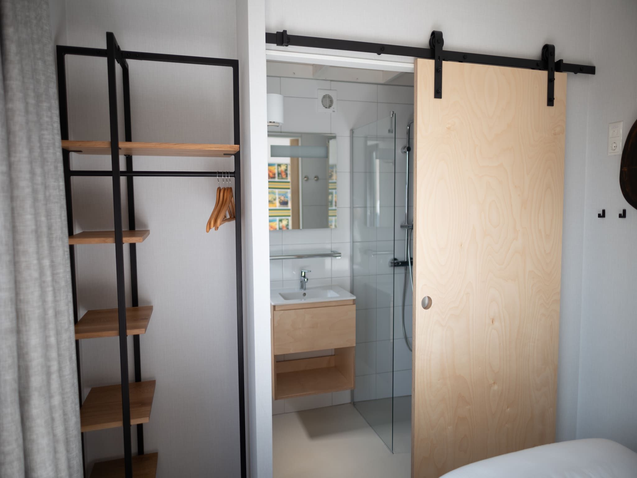 De badkamer van Sea Lodges Zandvoort 3 in Zandvoort