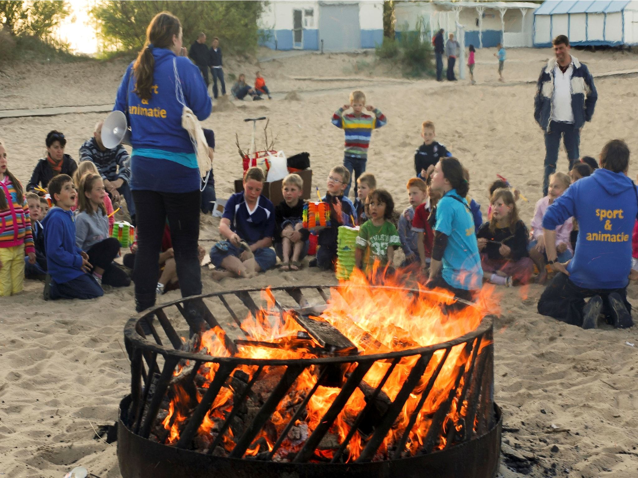 Parkfaciliteiten bij Water Village 1 in Kamperland