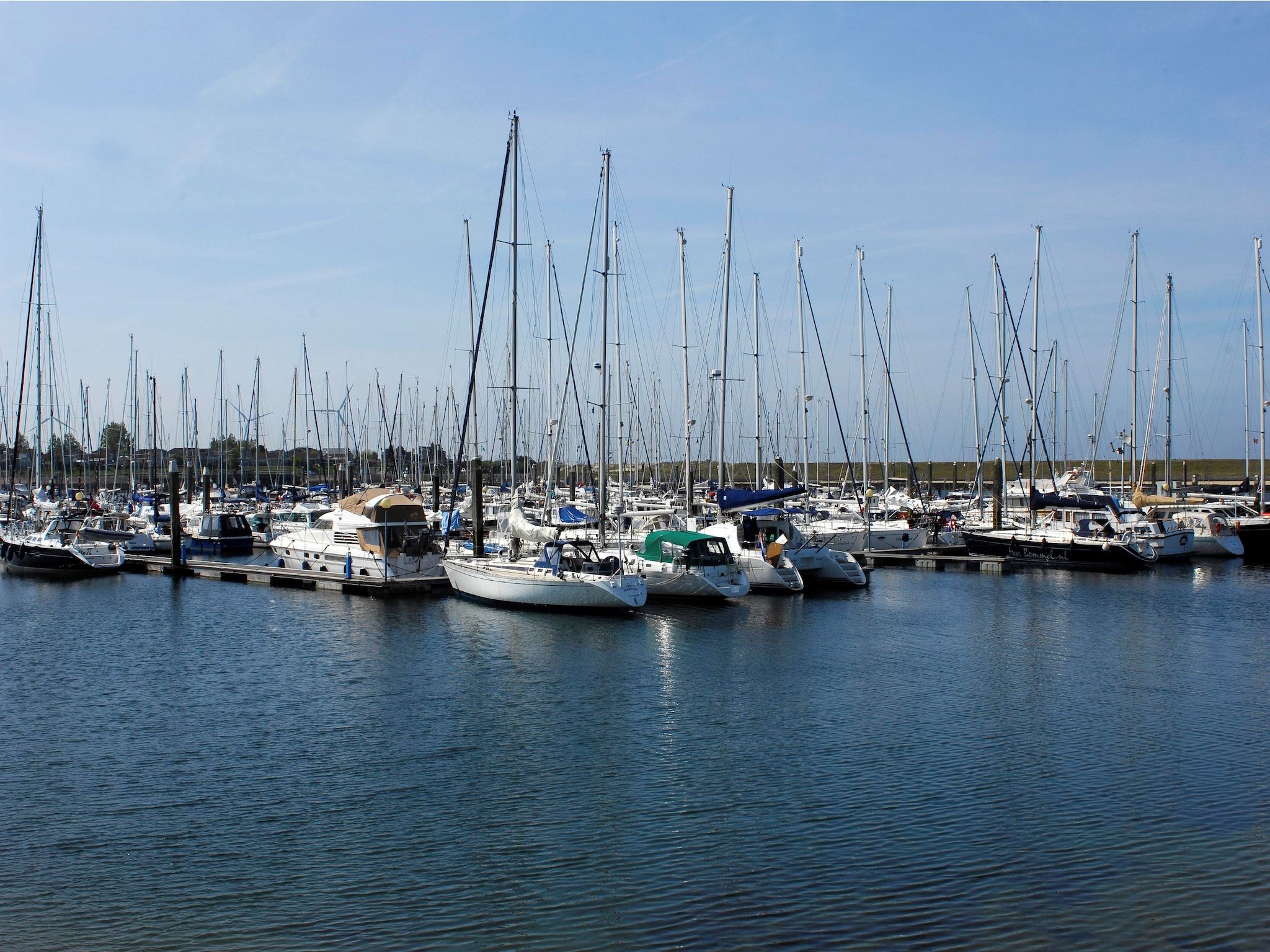 Parkfaciliteiten bij Water Village 1 in Kamperland