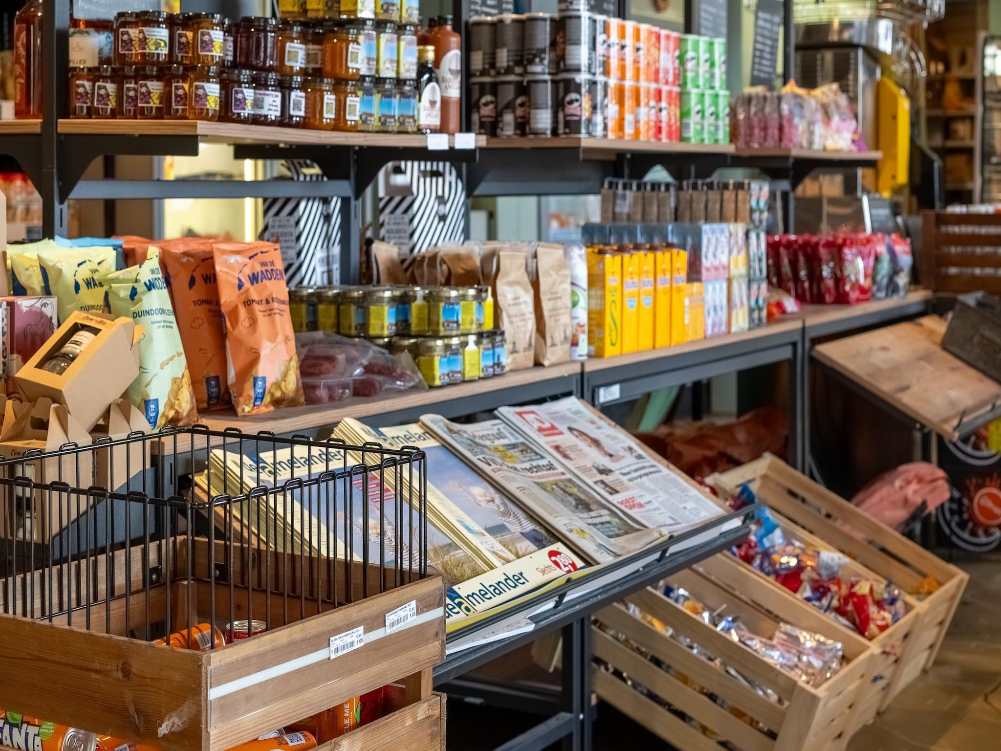 Parkfaciliteiten bij Vakantiepark Boomhiemke 12 in Hollum