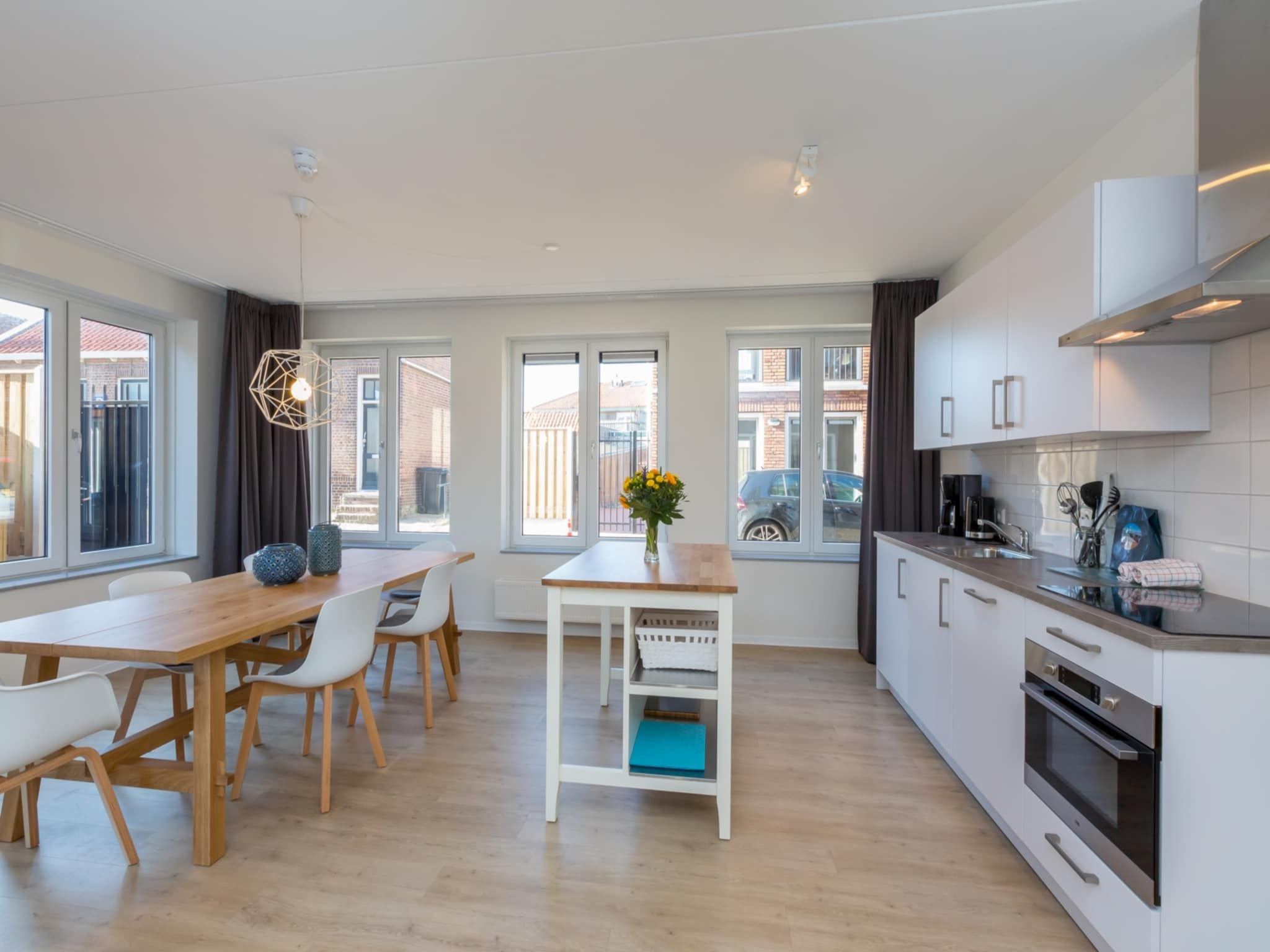 De keuken van Aparthotel Zoutelande - 5 pers luxe appartement in Zoutelande