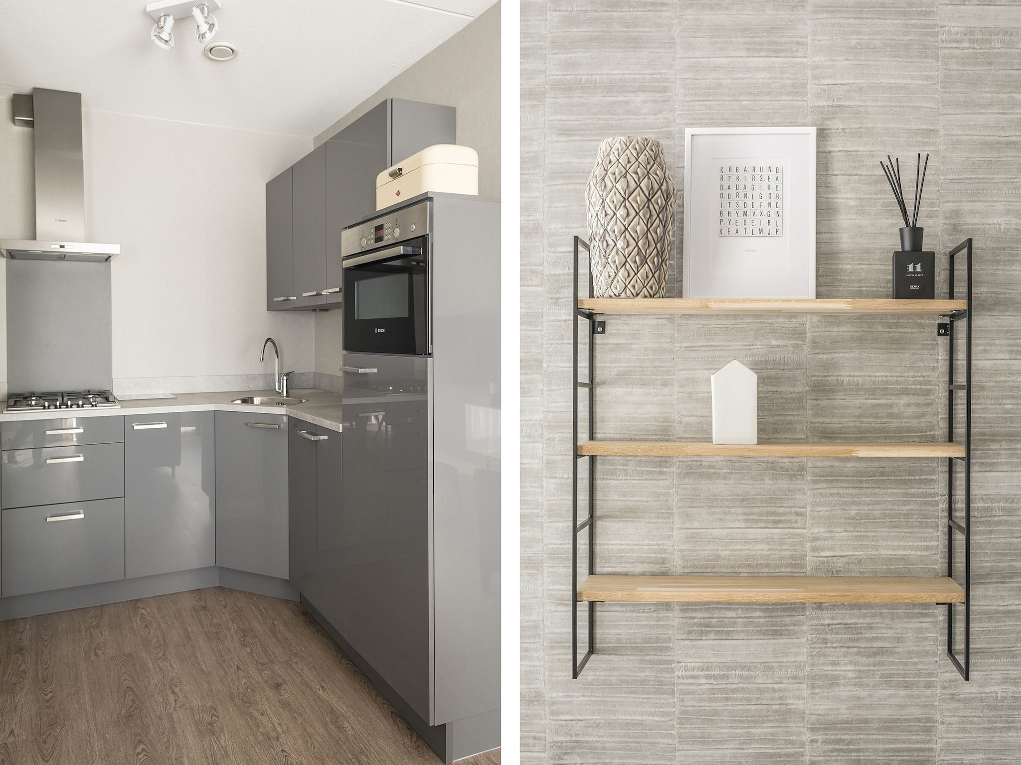 De keuken van Bouwlust G15 in De Cocksdorp Texel