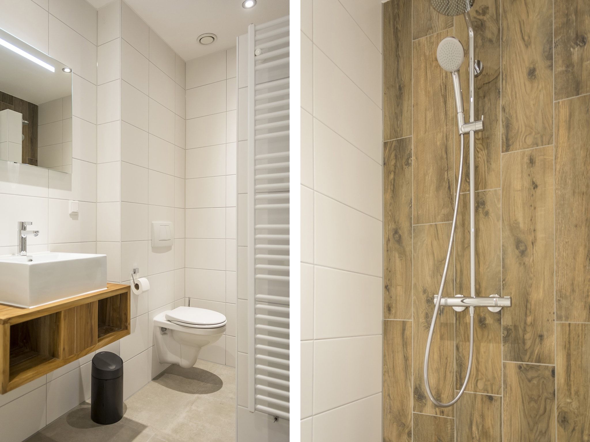 De badkamer van Bouwlust G15 in De Cocksdorp Texel