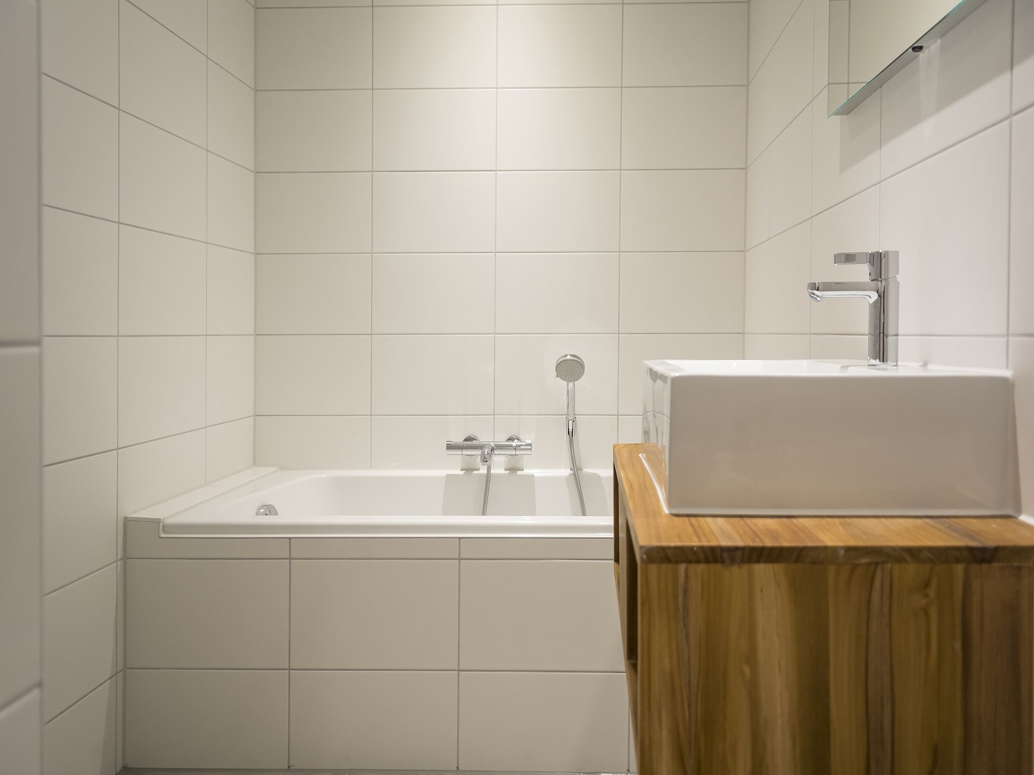 De badkamer van Bouwlust G15 in De Cocksdorp Texel