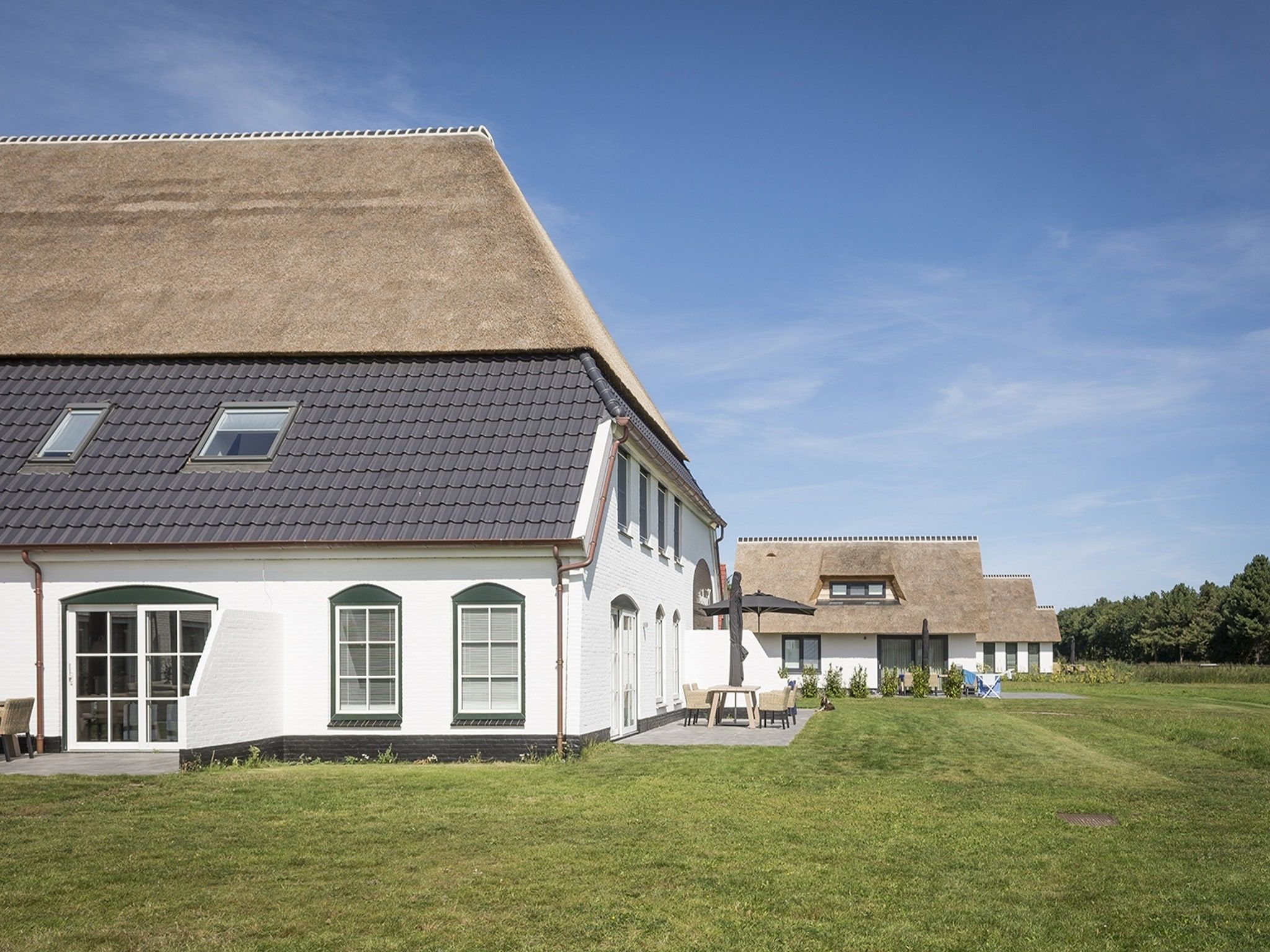 De buitenkant van Bouwlust G19 in De Cocksdorp Texel