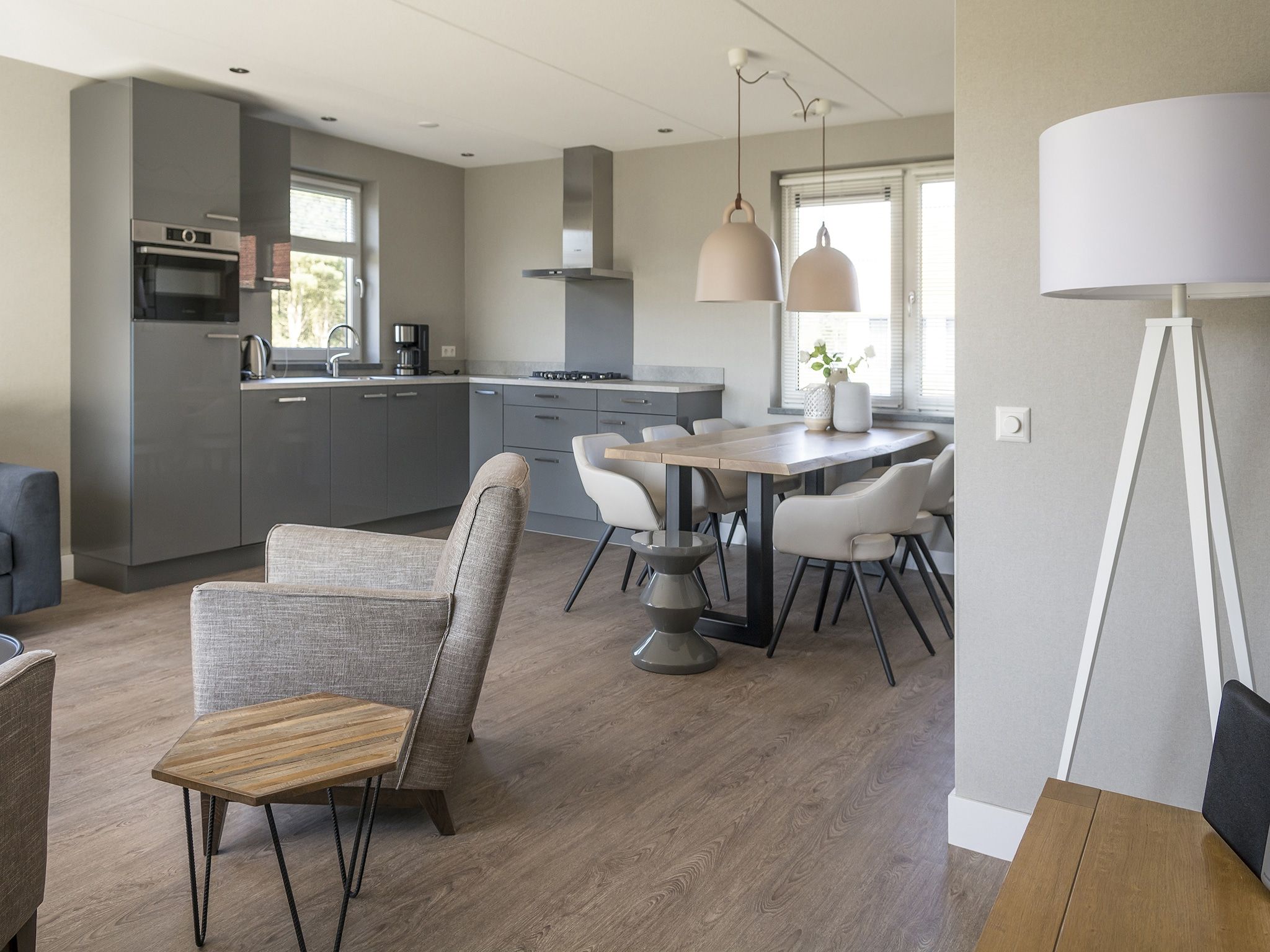 De keuken van Landhuis Bouwlust K in De Cocksdorp Texel