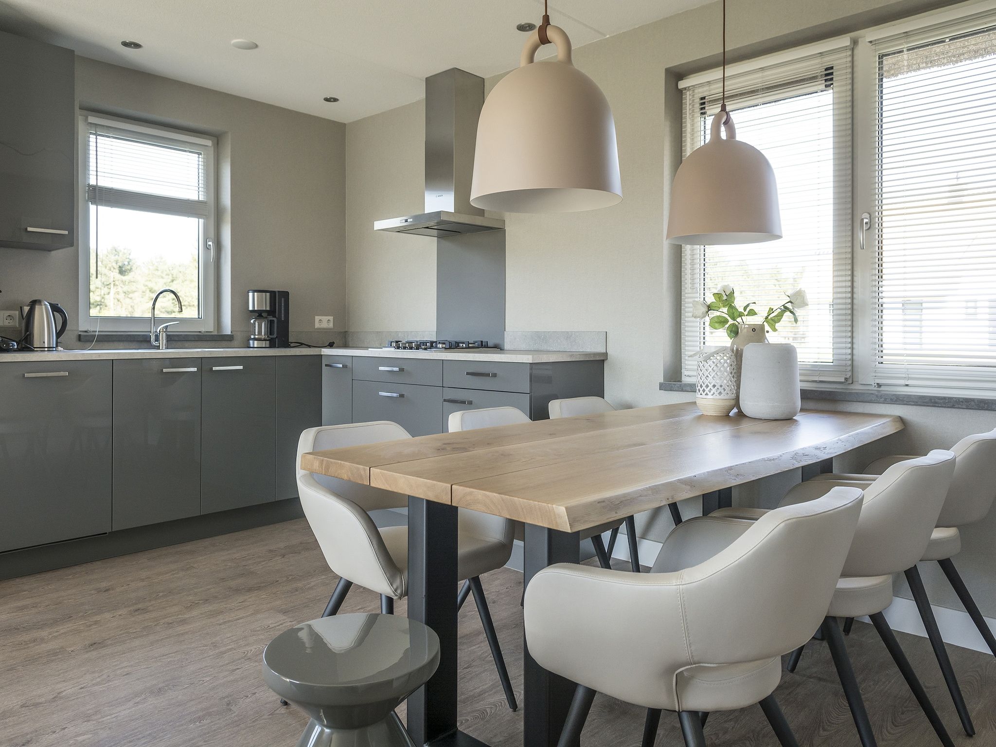 De keuken van Landhuis Bouwlust K in De Cocksdorp Texel