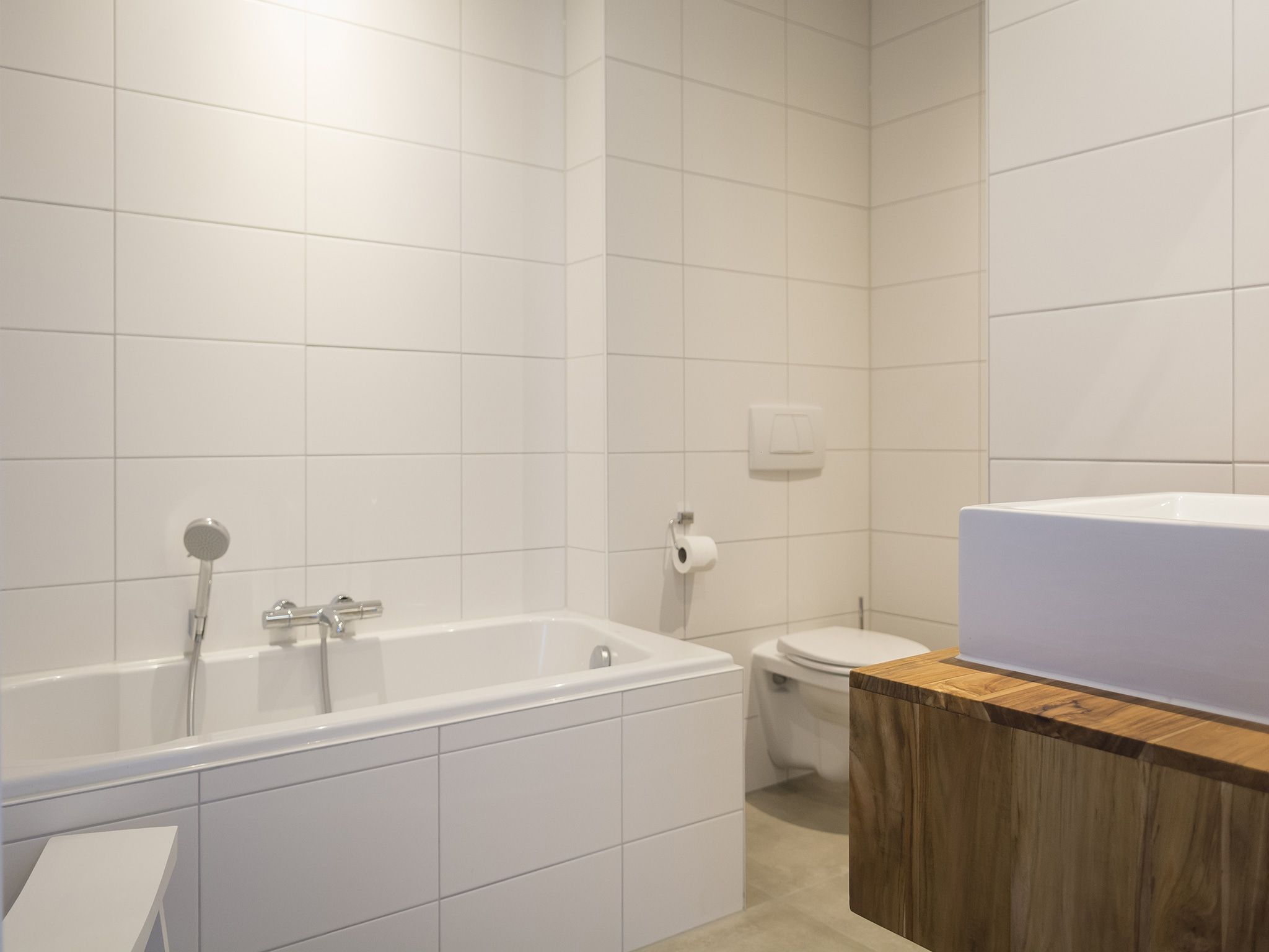 De badkamer van Bouwlust G21 in De Cocksdorp - Texel