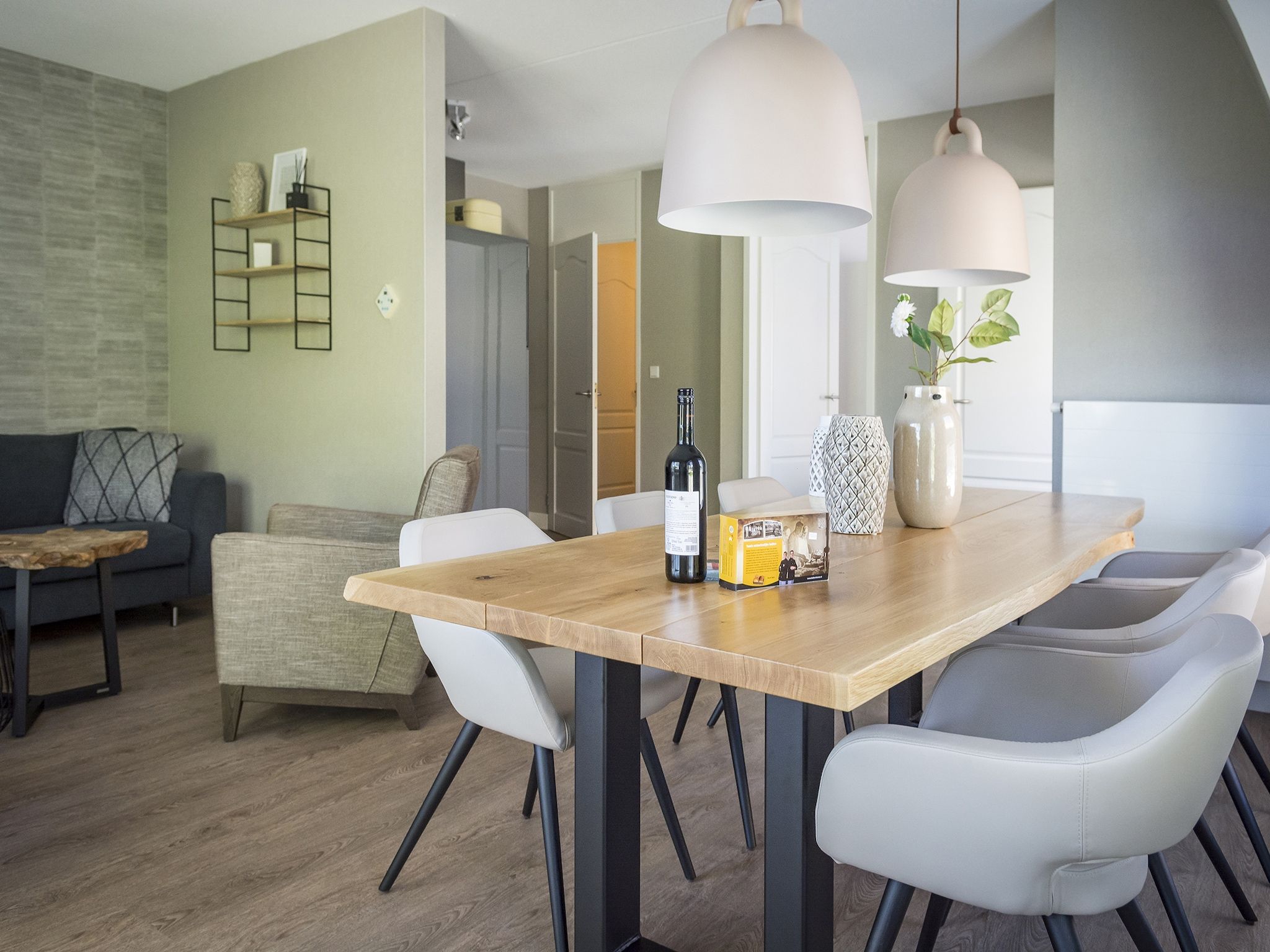 De eetkamer van Bouwlust G21A in De Cocksdorp - Texel