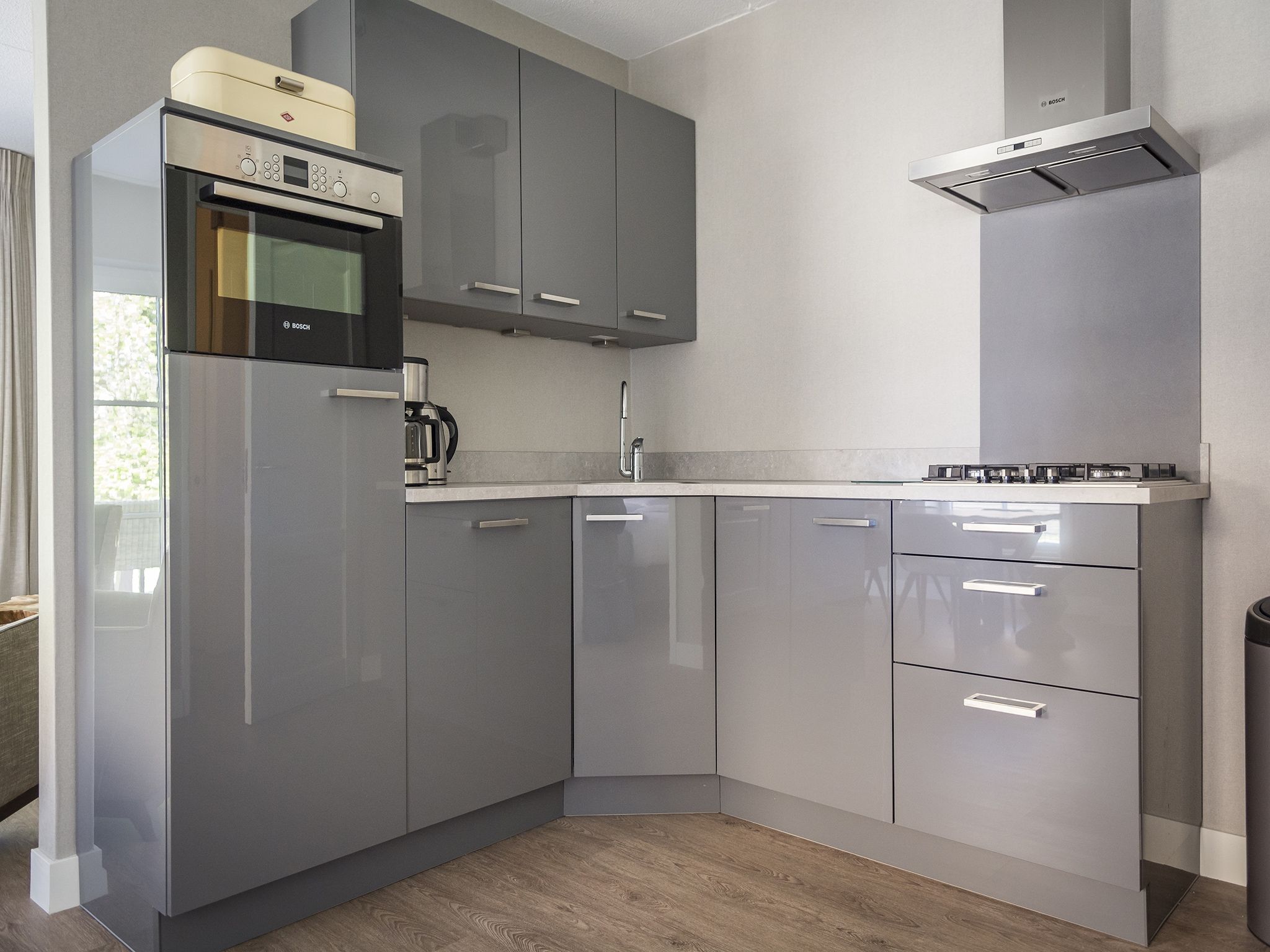 De keuken van Bouwlust G21A in De Cocksdorp - Texel