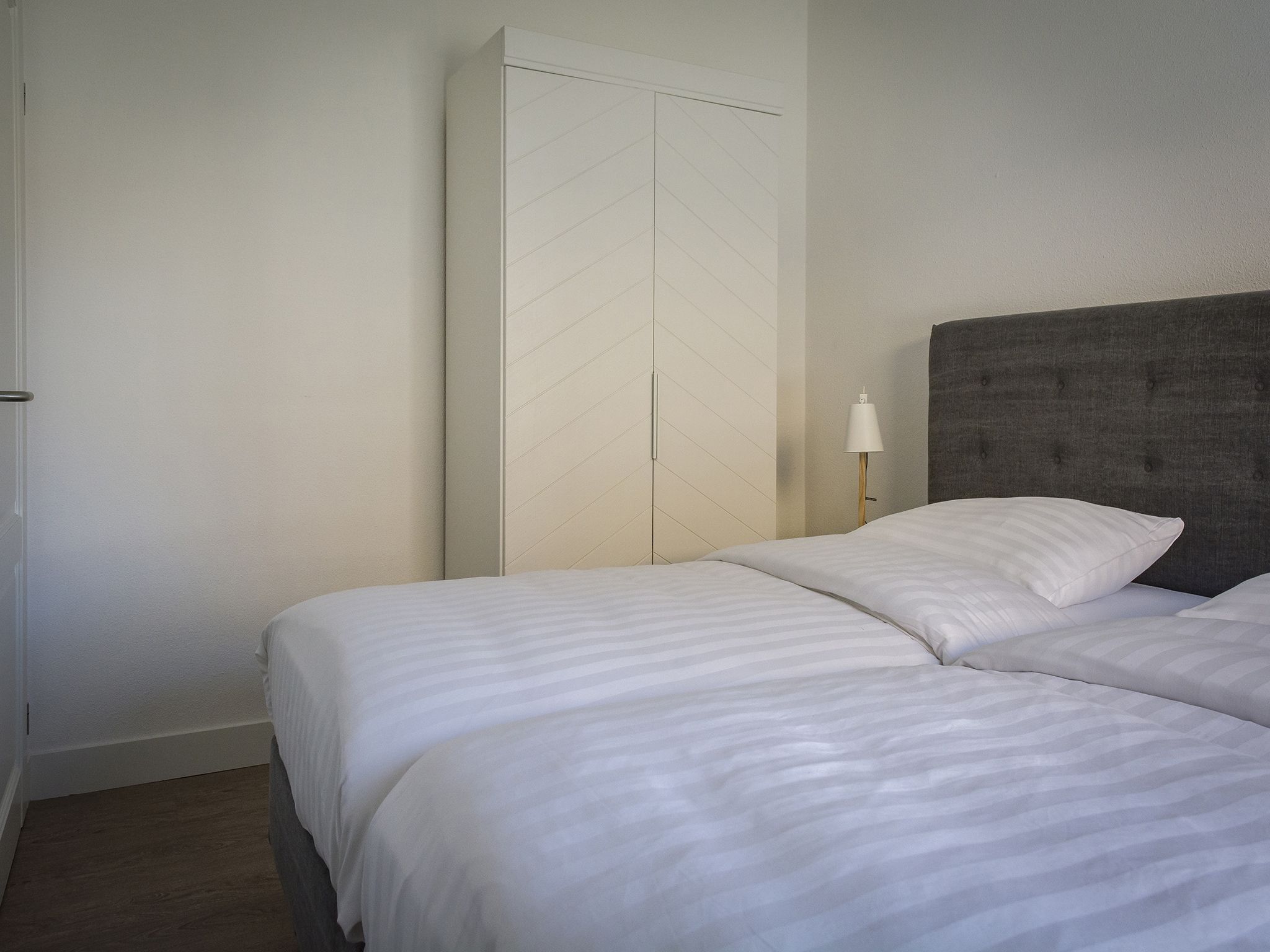 Een slaapkamer van Bouwlust G21A in De Cocksdorp - Texel