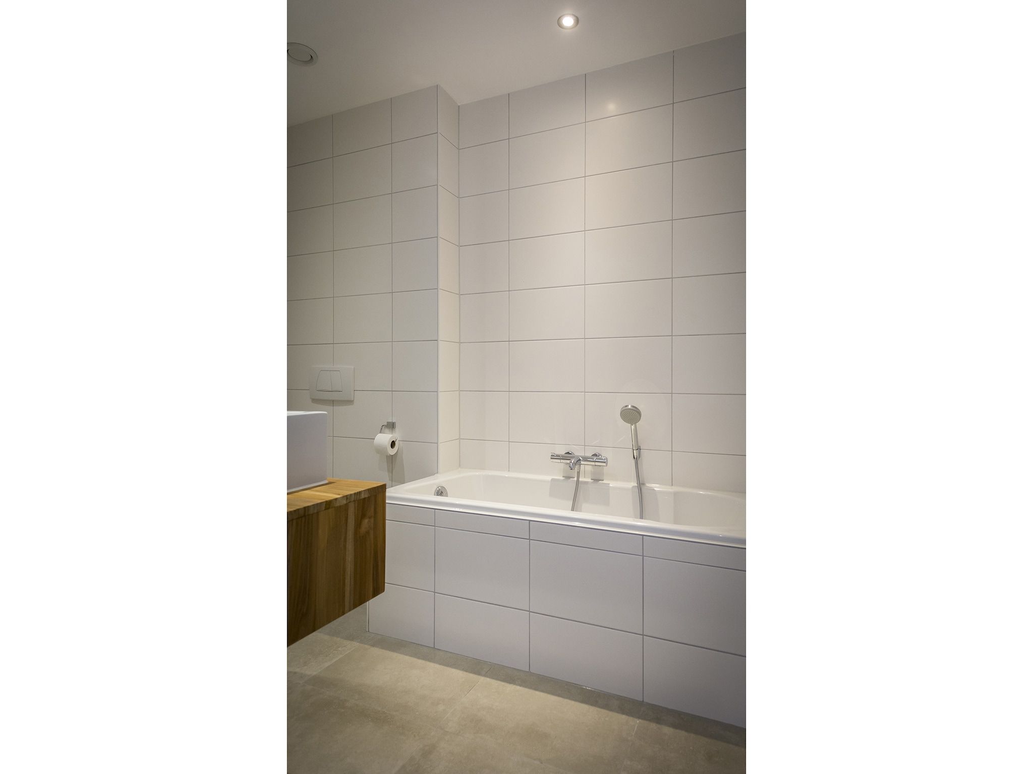 De badkamer van Bouwlust G21A in De Cocksdorp - Texel