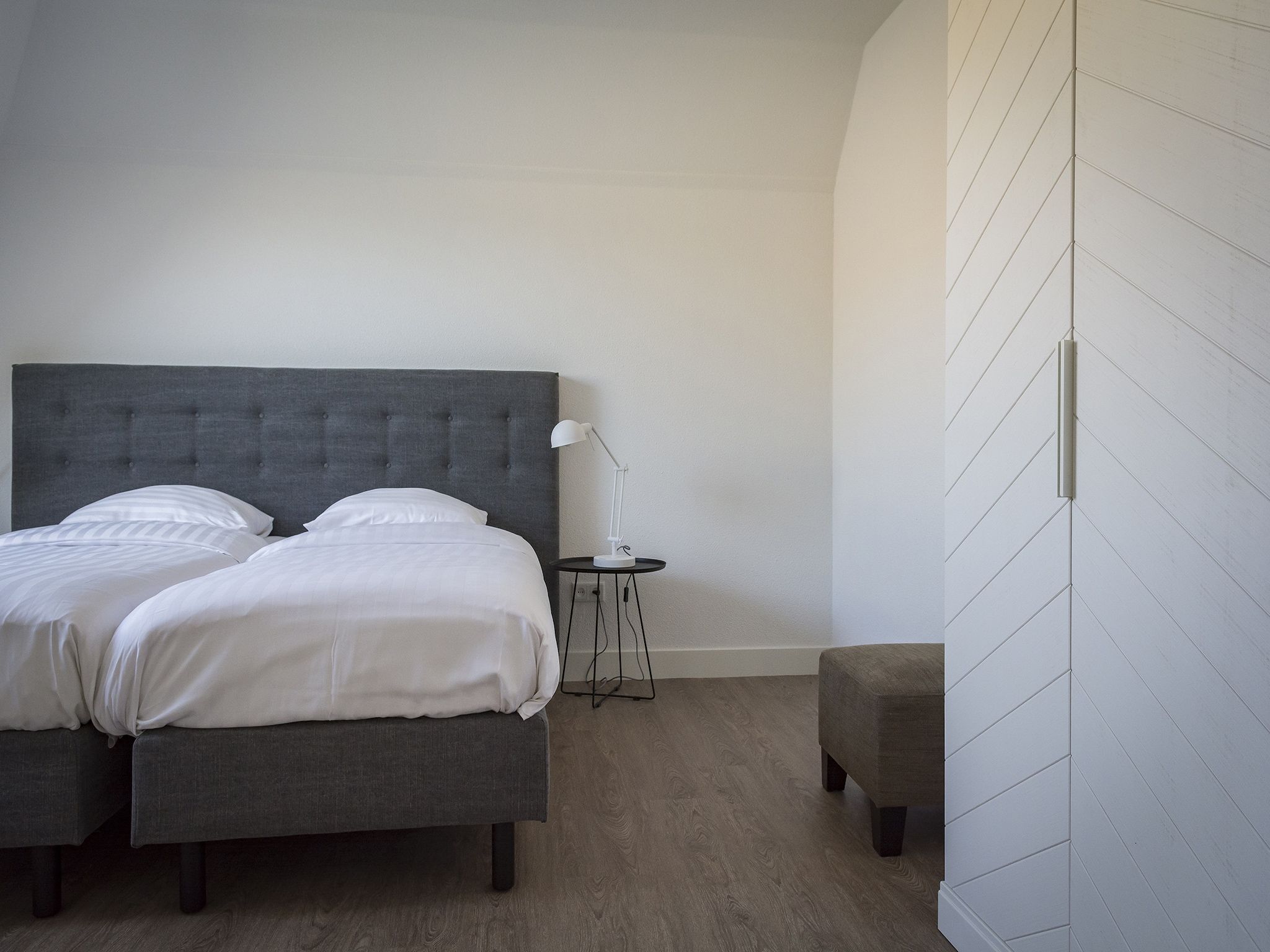 Een slaapkamer van Bouwlust G21A in De Cocksdorp - Texel