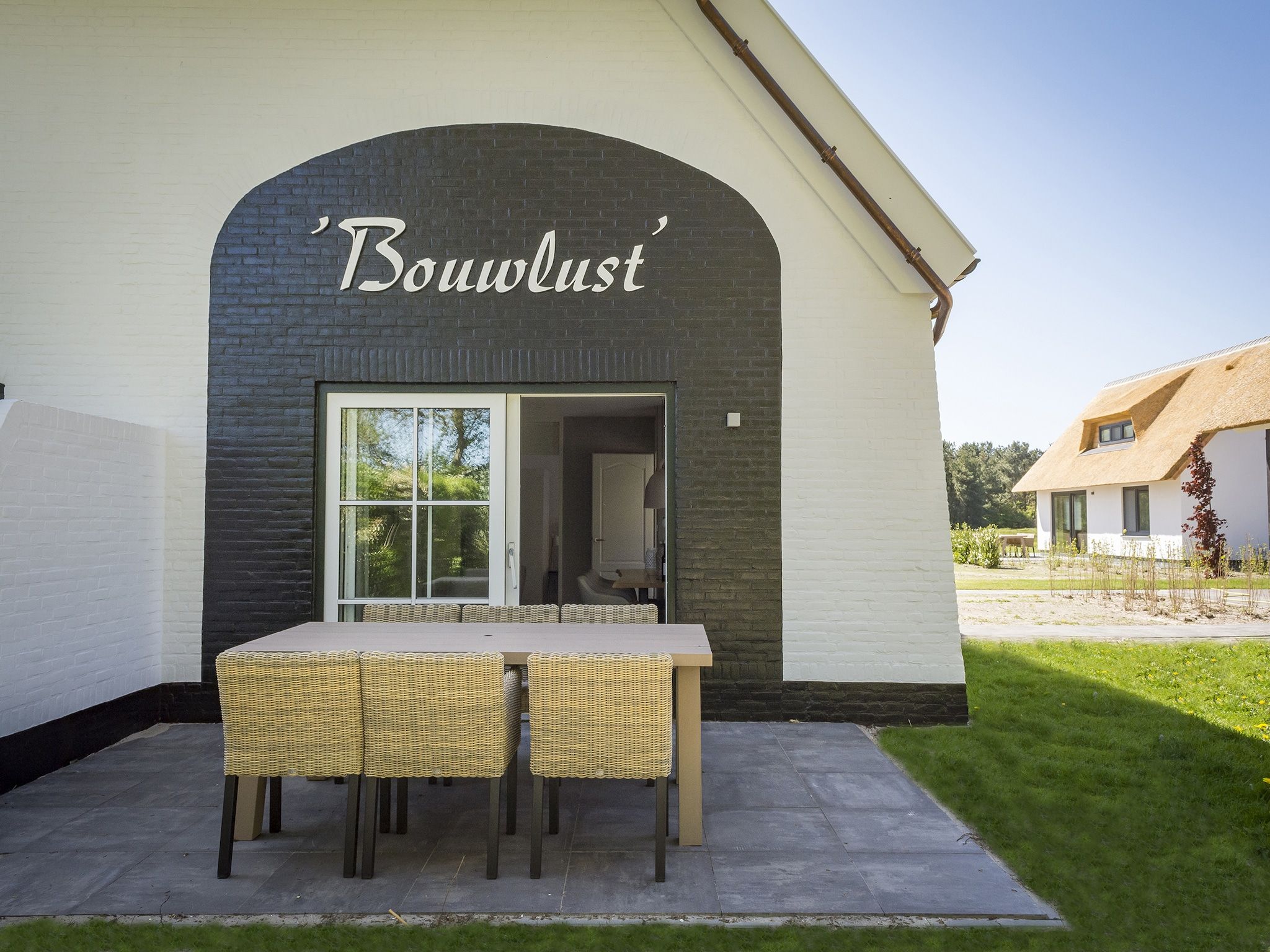 De buitenkant van Bouwlust G21A in De Cocksdorp - Texel