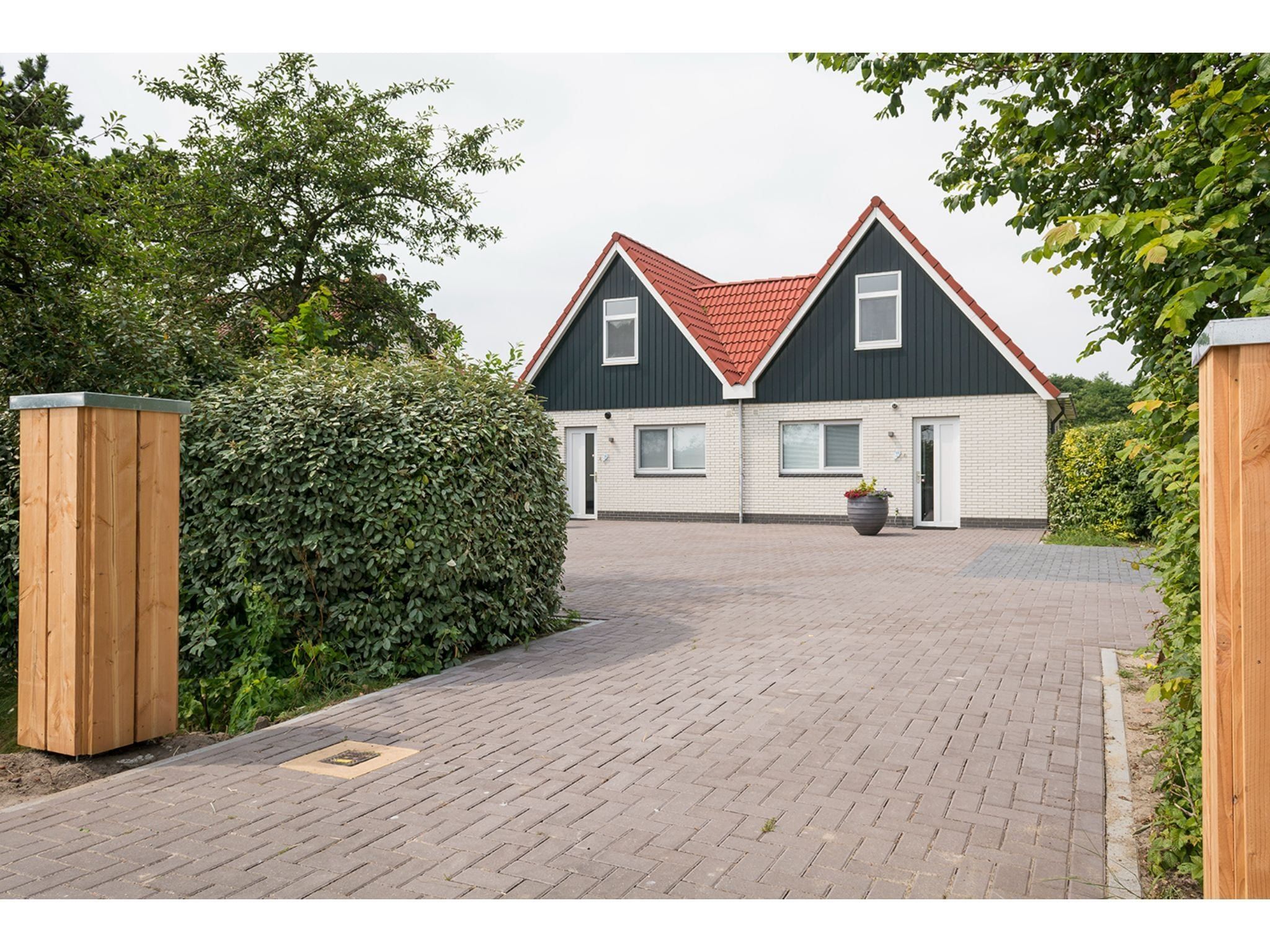 De buitenkant van Bouwlust E11 in De Cocksdorp Texel