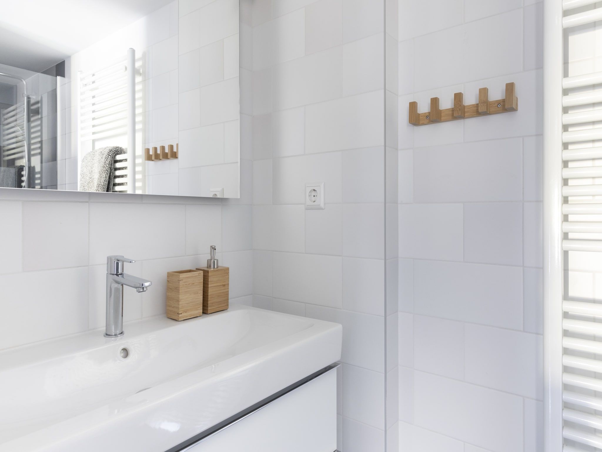 De badkamer van De Groene Lantaarn in Groet (Schoorl)