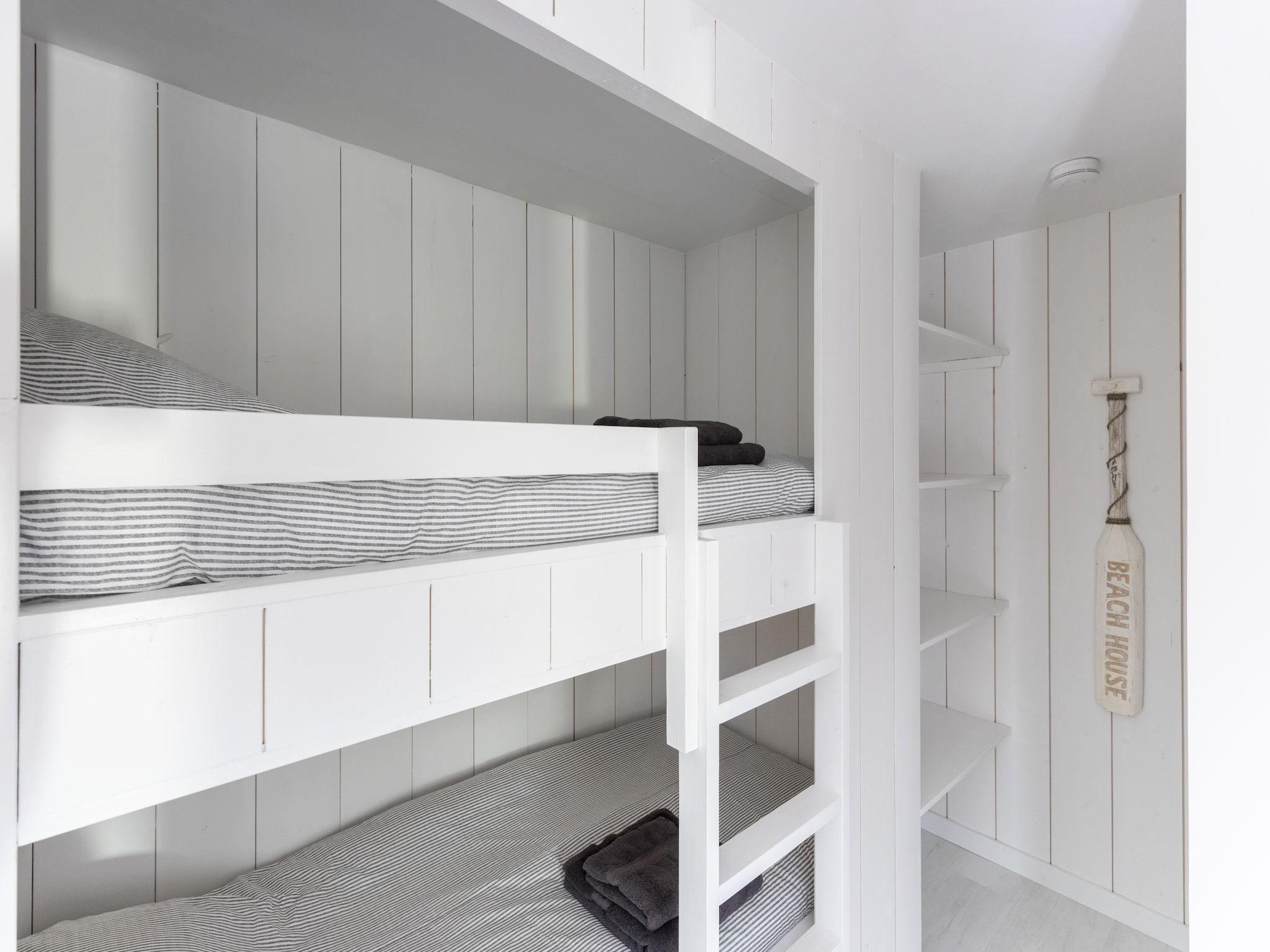 Een slaapkamer van De Groene Lantaarn in Groet (Schoorl)