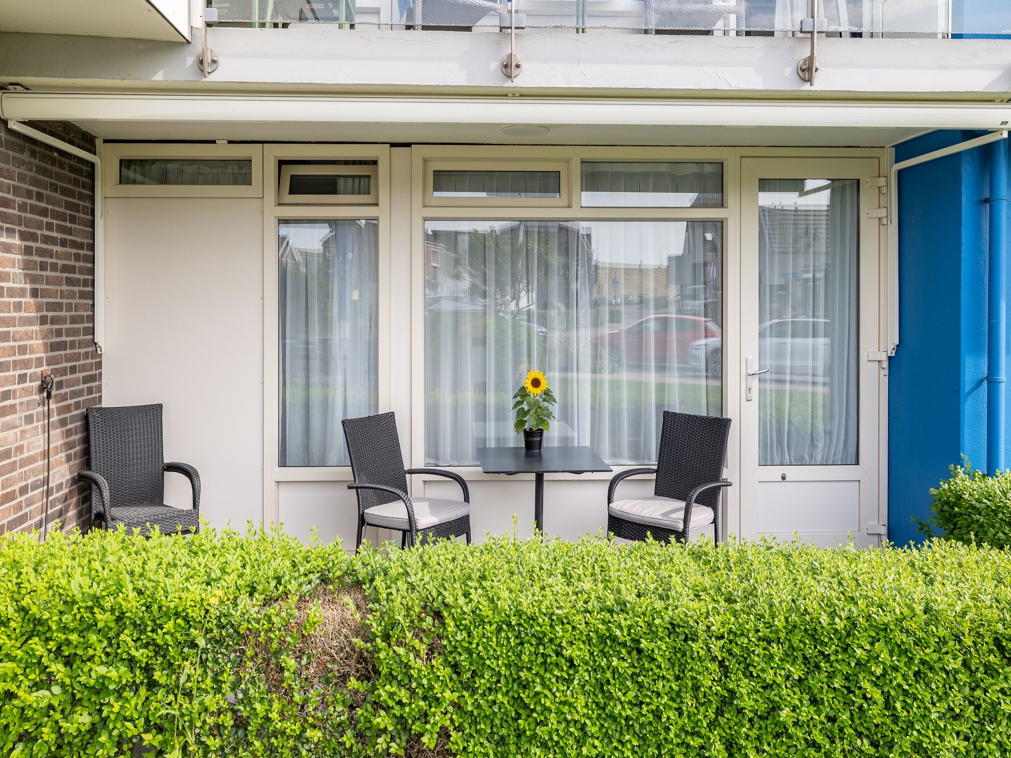 Het terras van Kurhaus- appartement 5 Zoutelande in Zoutelande