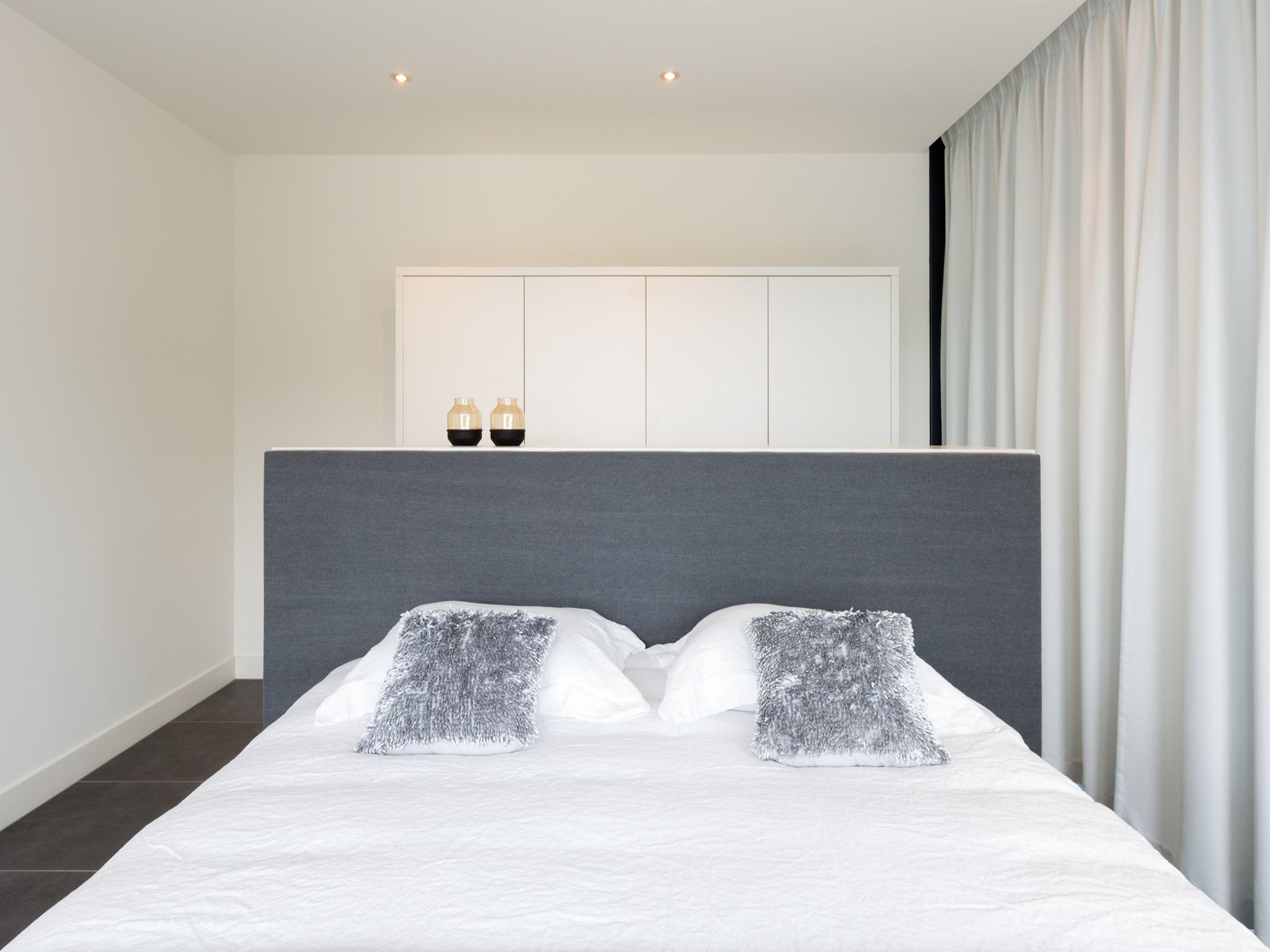 Een slaapkamer van Harbour Village 1 in Arnemuiden