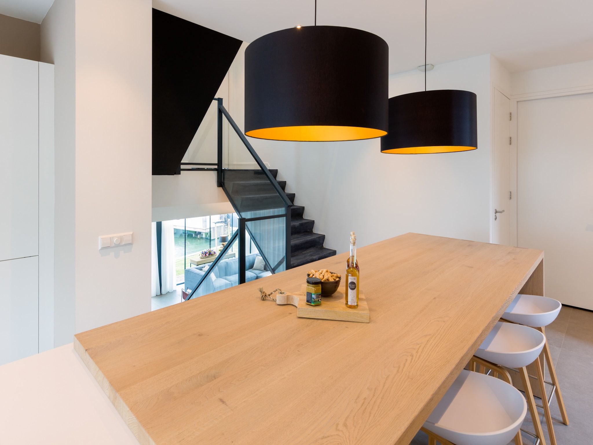 De keuken van Harbour Village 1 in Arnemuiden