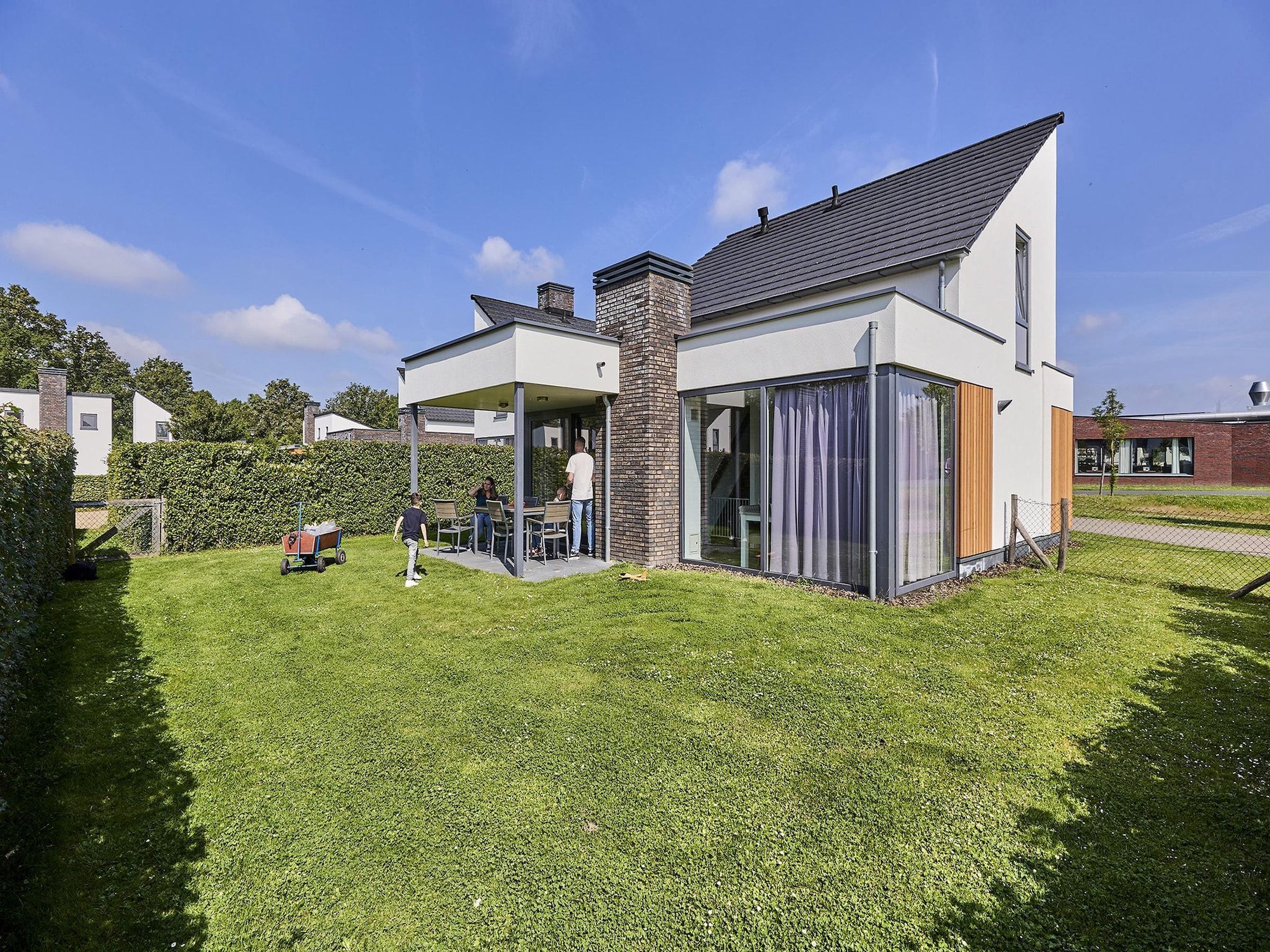 De buitenkant van Buitenhof De Leistert 24 in Roggel