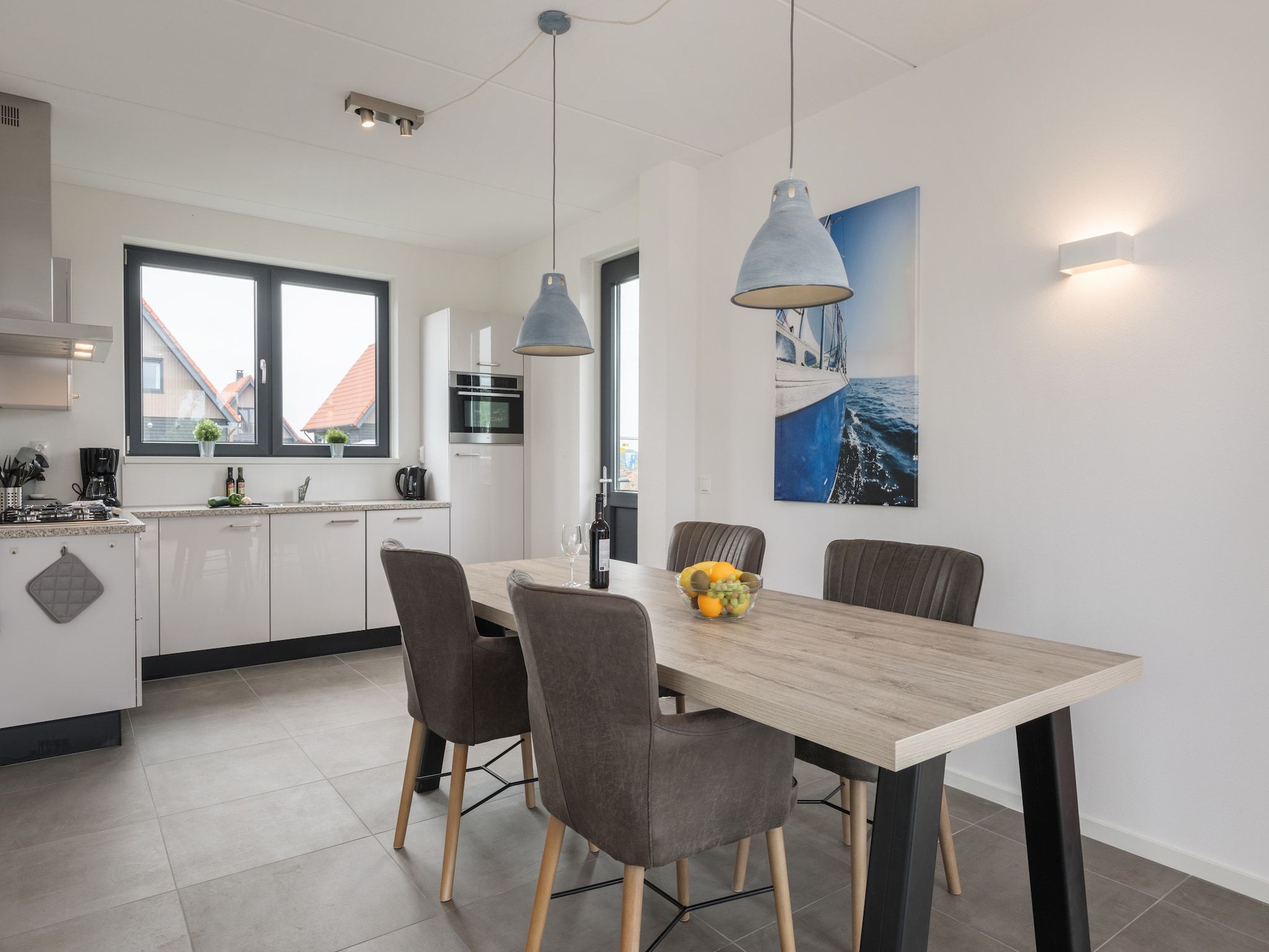 De eetkamer van Waterstaete Ossenzijl 3 in Ossenzijl