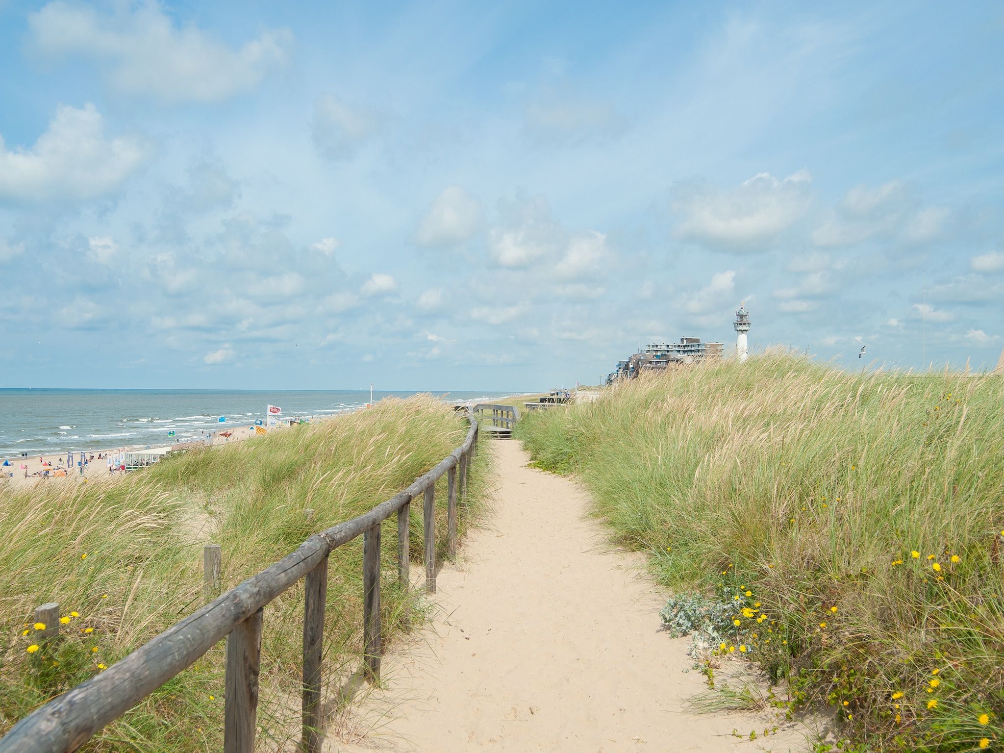 De omgeving van HuizeDuin in Egmond aan Zee