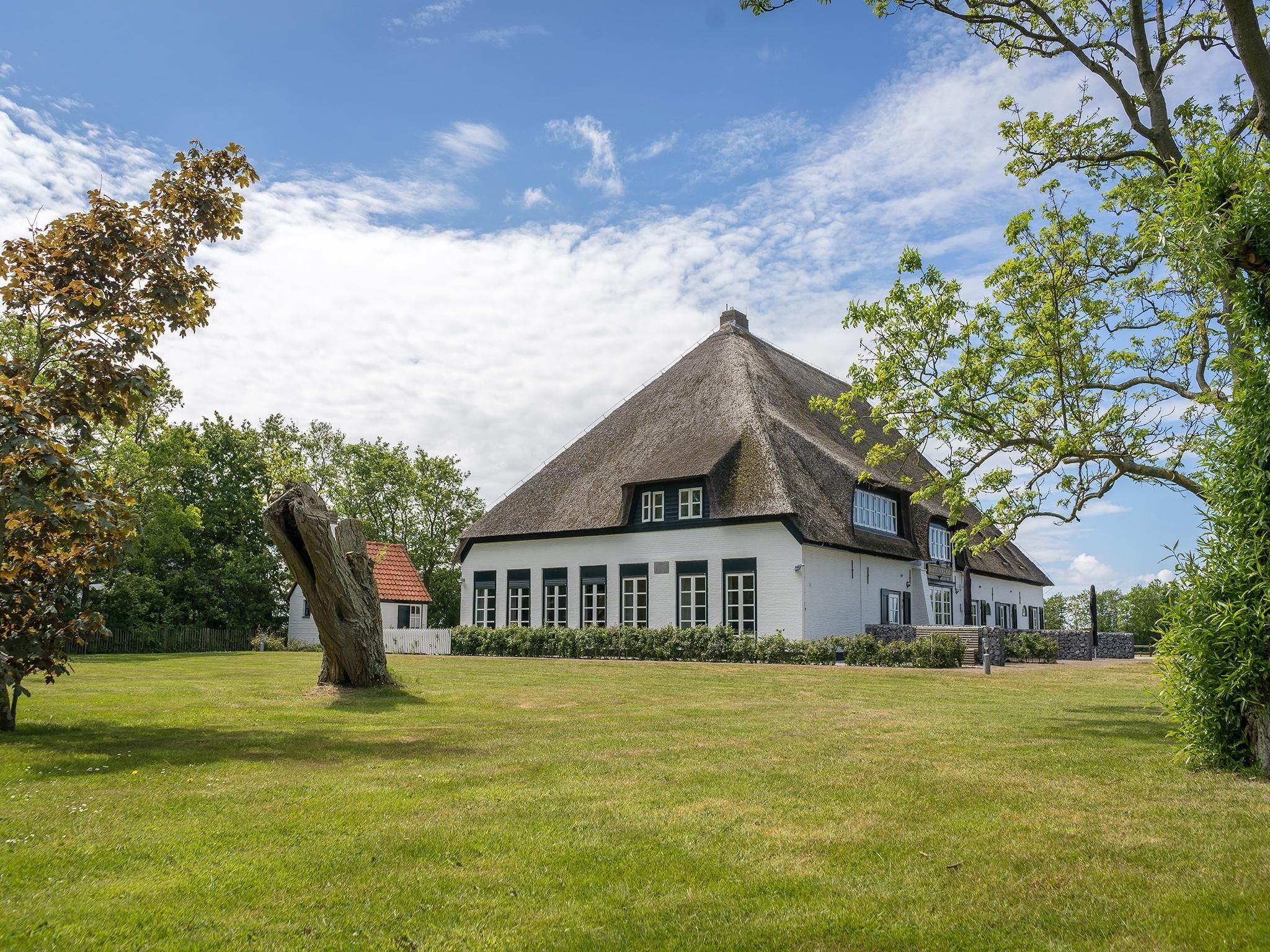 De buitenkant van App Hoeve Holland S5 in De Cocksdorp Texel