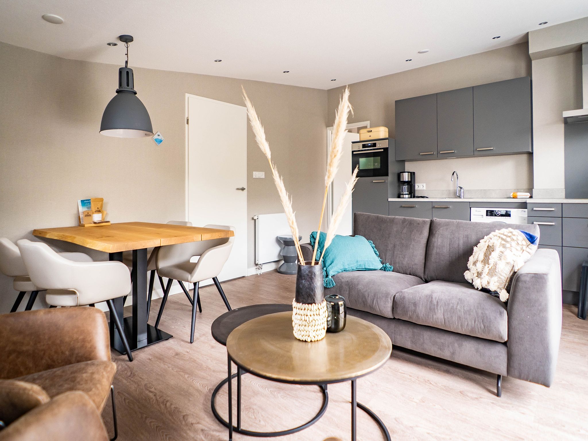 De keuken van Stoeterij C65 in De Cocksdorp Texel