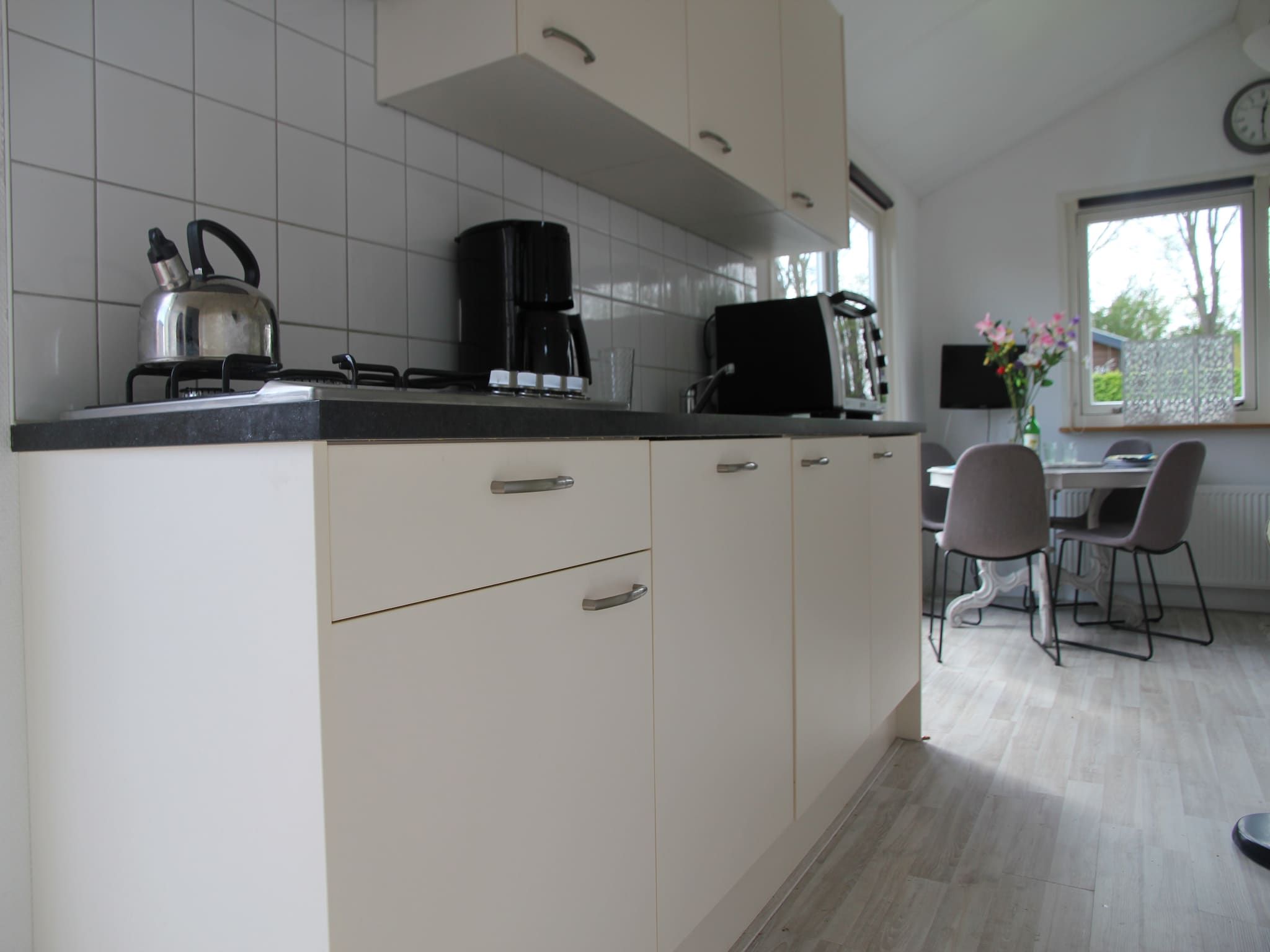 De keuken van Landelijk bij Zee in Warmenhuizen