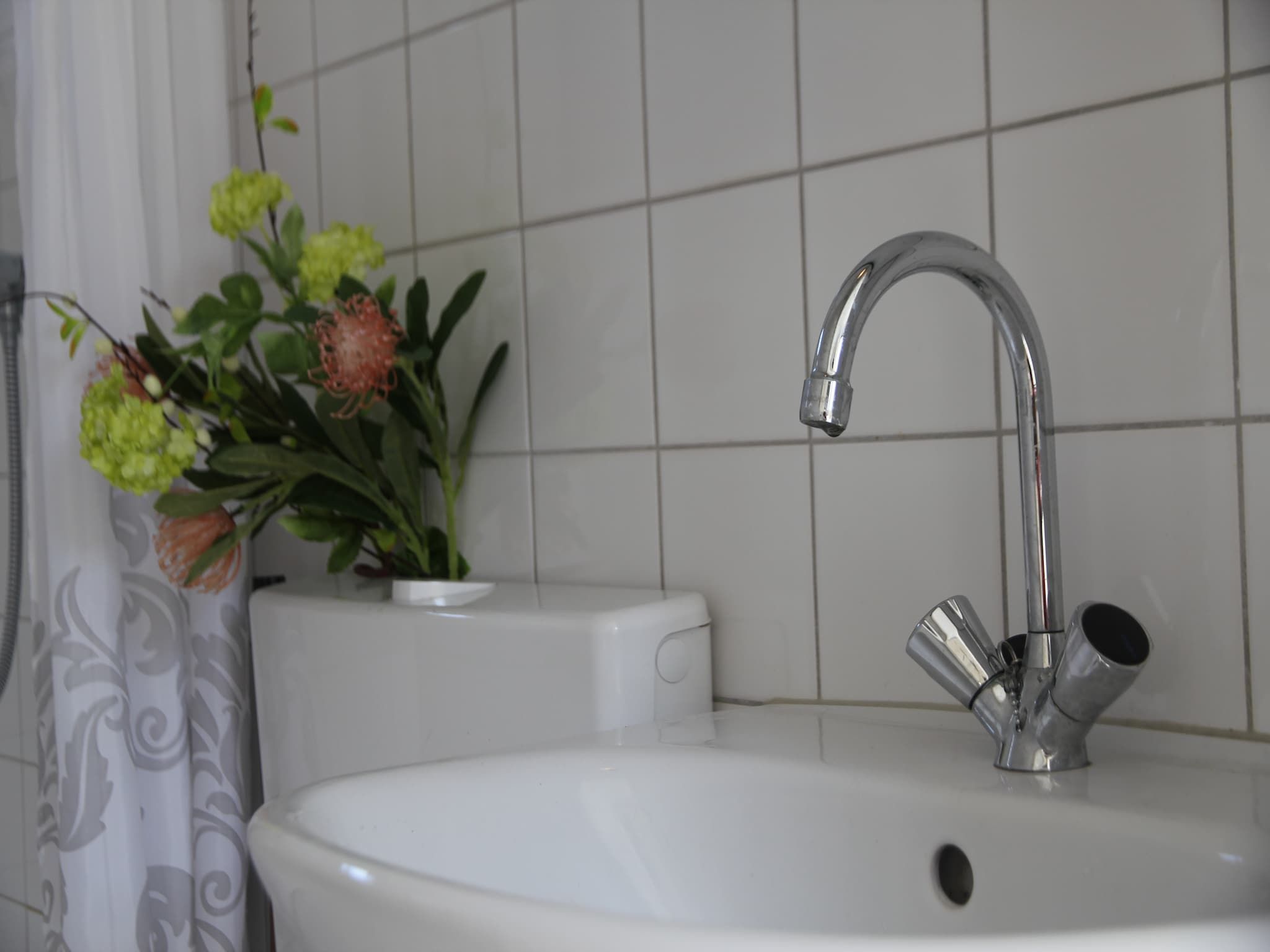 De badkamer van Landelijk bij Zee in Warmenhuizen