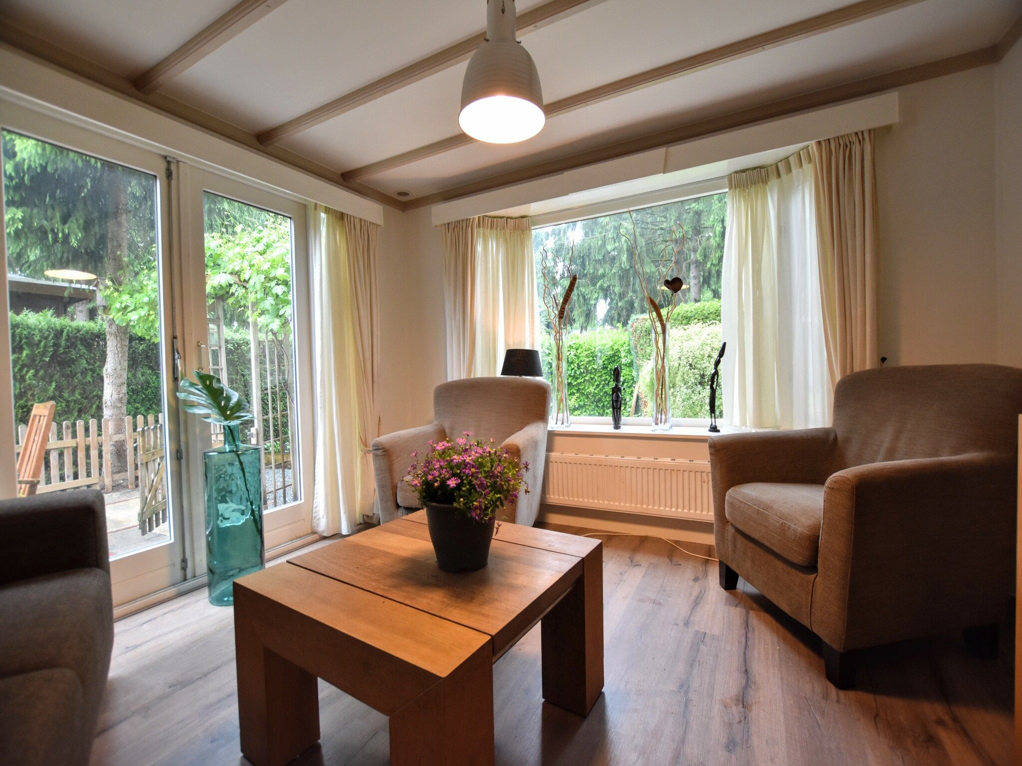 De woonkamer van Reewold in Putten