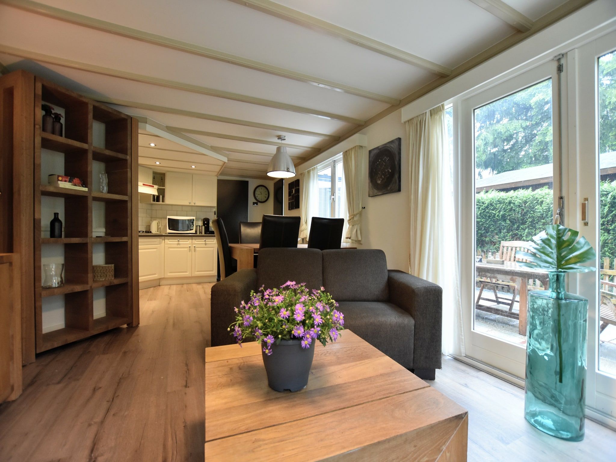 De woonkamer van Reewold in Putten