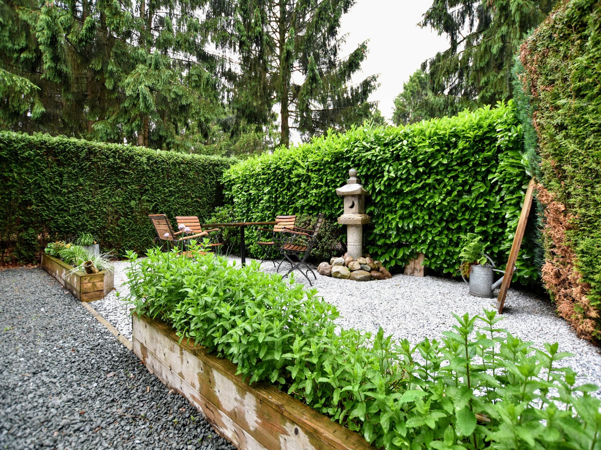 De tuin van Reewold in Putten