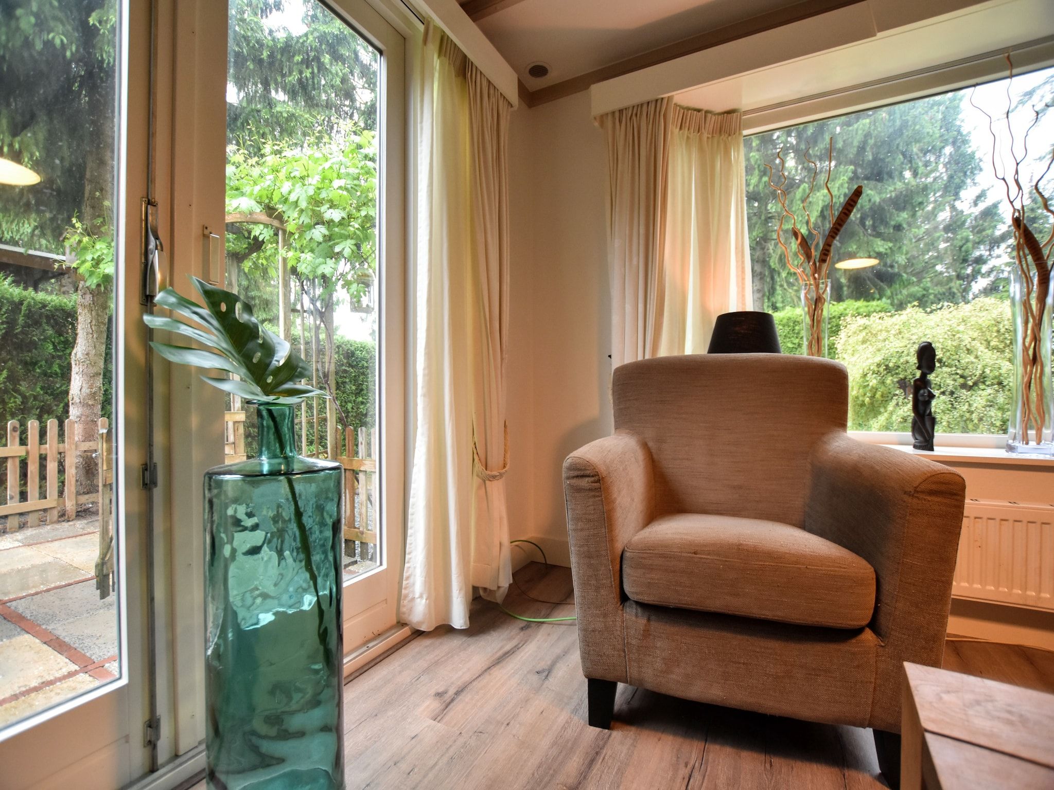 De woonkamer van Reewold in Putten