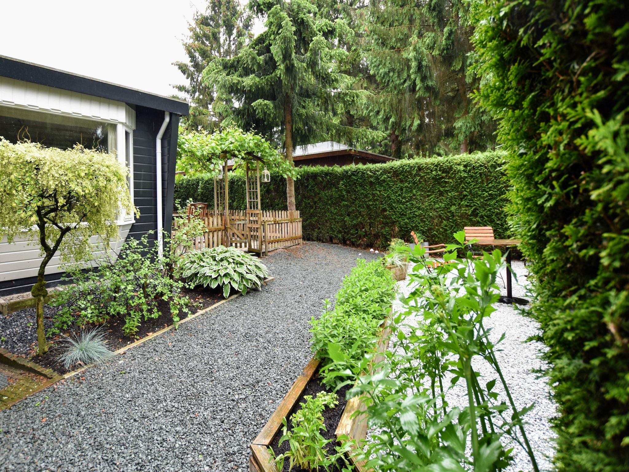 De tuin van Reewold in Putten