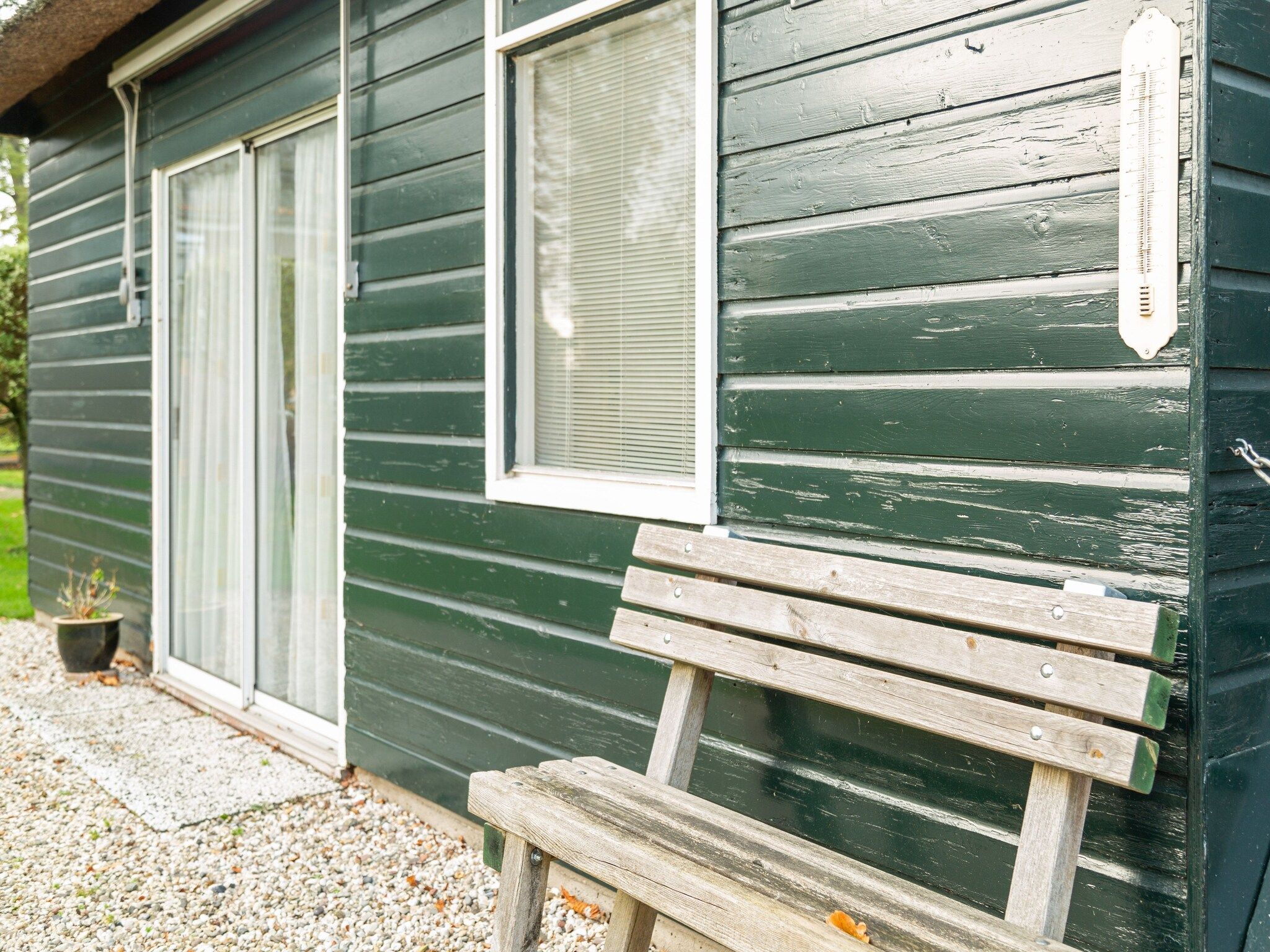 Het terras van Aan de dwarsgracht in Giethoorn